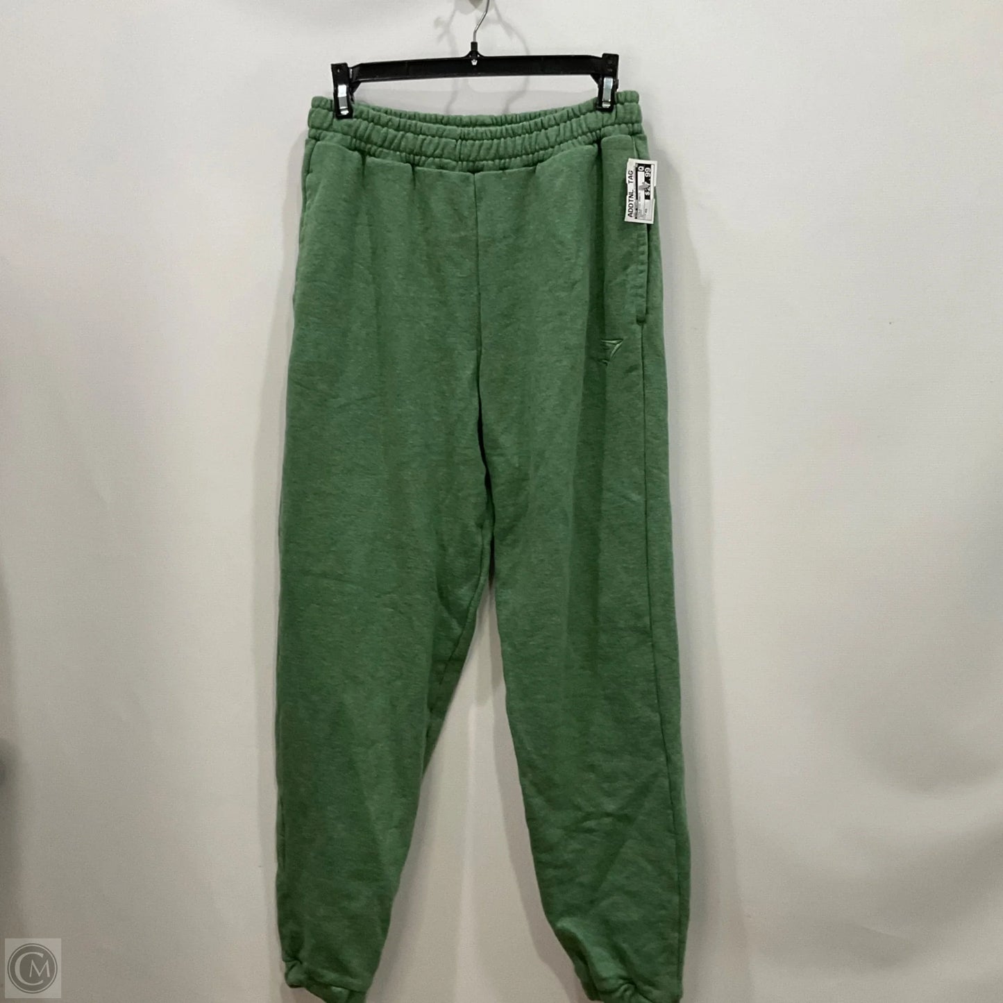 Athletic Pants 2pc By Gym Shark In Green, Size: Xs