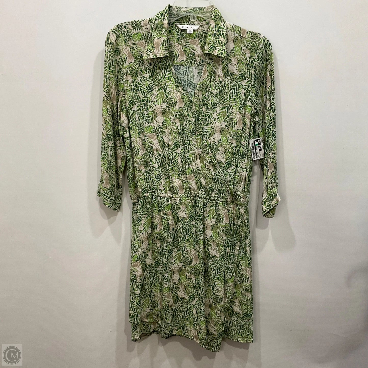 Dress Casual Midi By Cabi In Green, Size: S