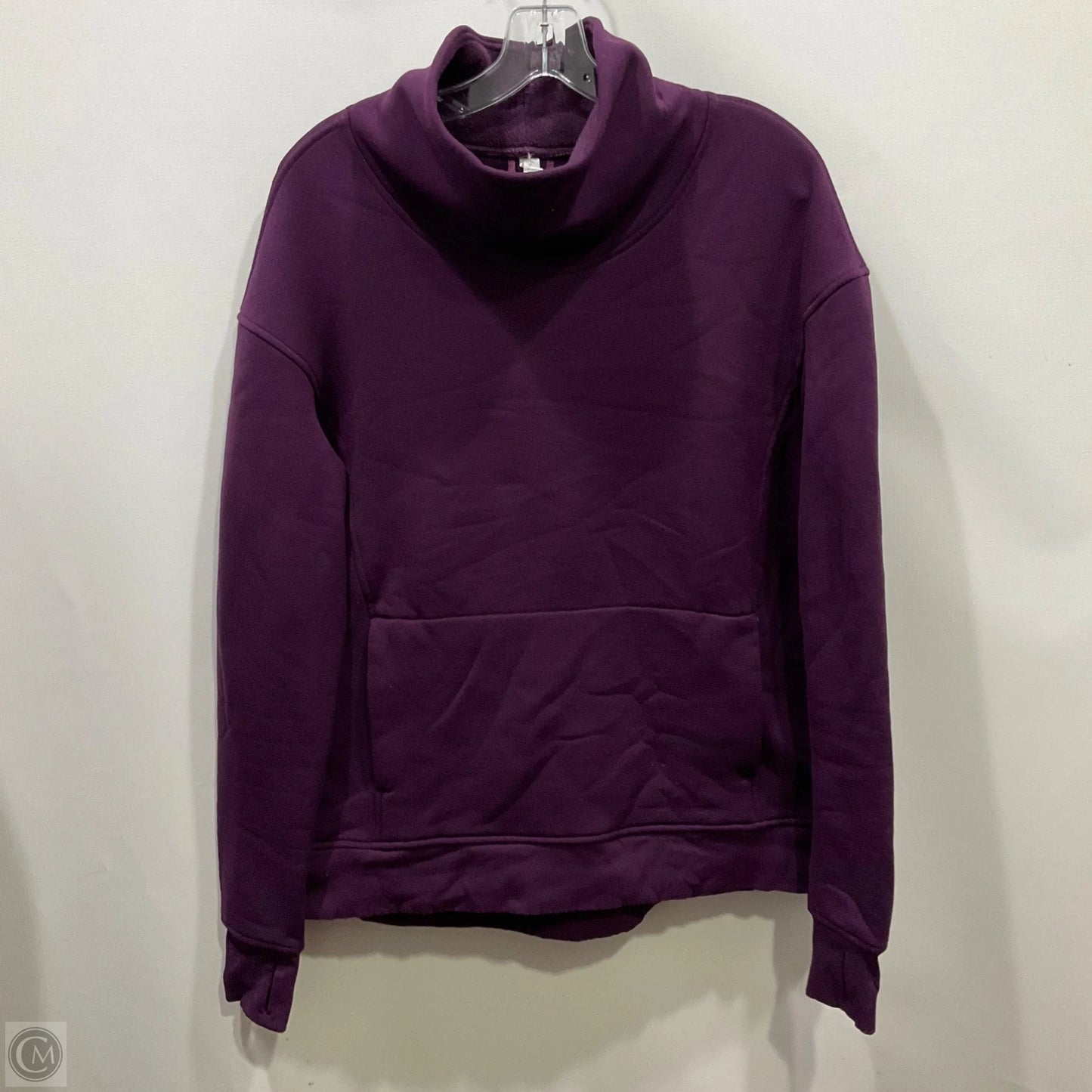 Athletic Sweatshirt Collar By Lululemon In Purple, Size: 10