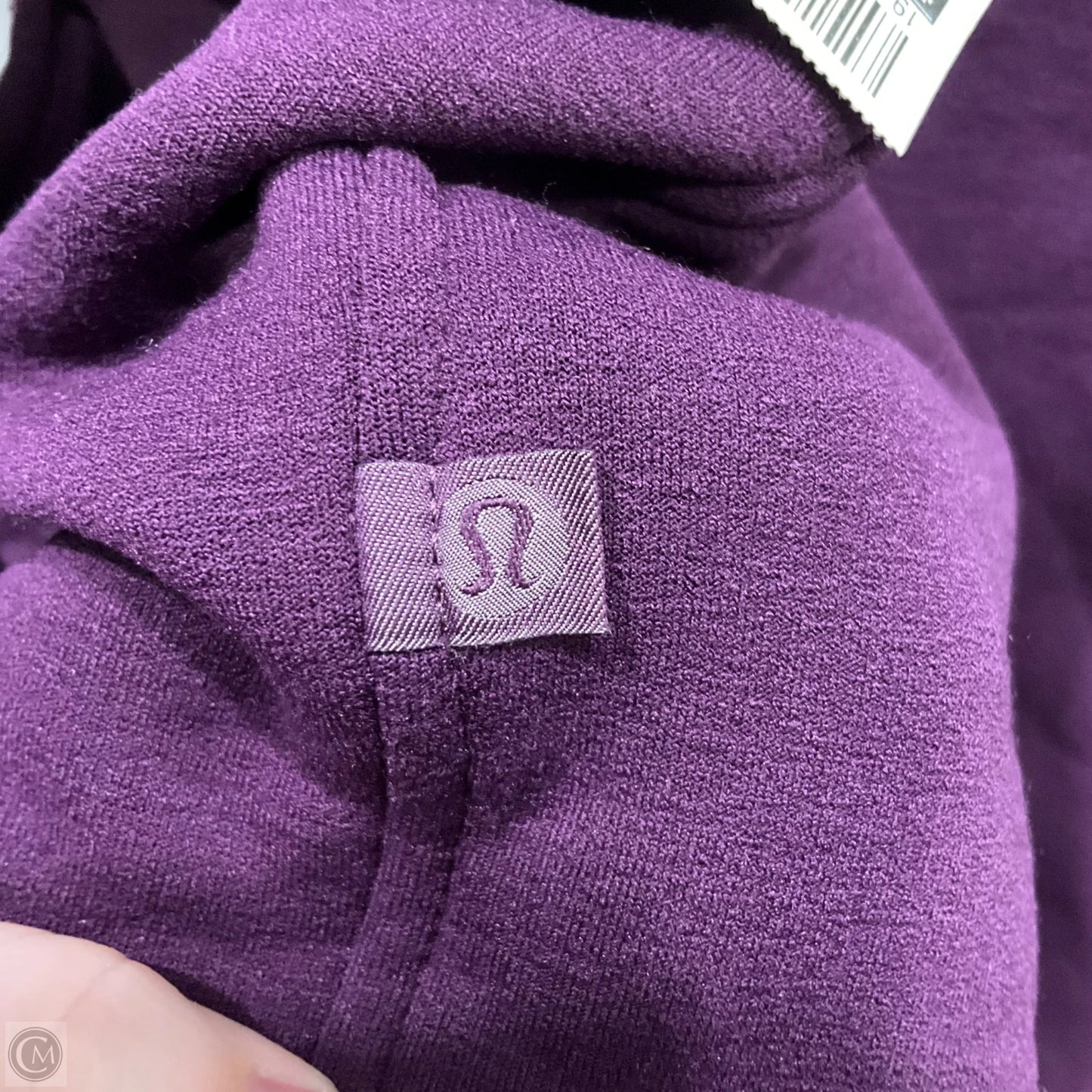 Athletic Sweatshirt Collar By Lululemon In Purple, Size: 10