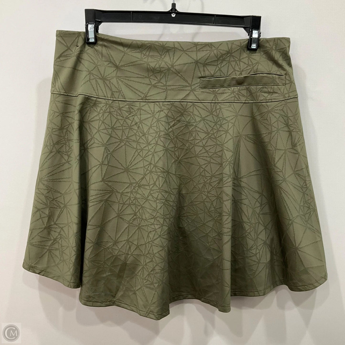 Athletic Skirt By Nike Apparel In Green, Size: M