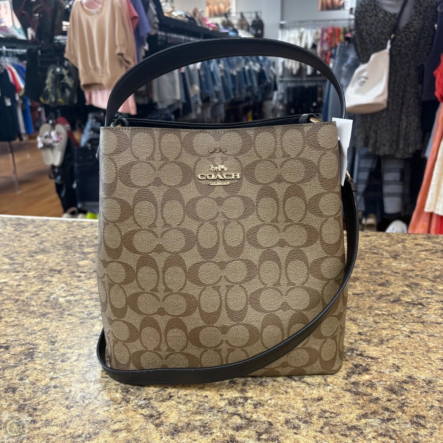 Handbag Designer By Coach, Size: Medium