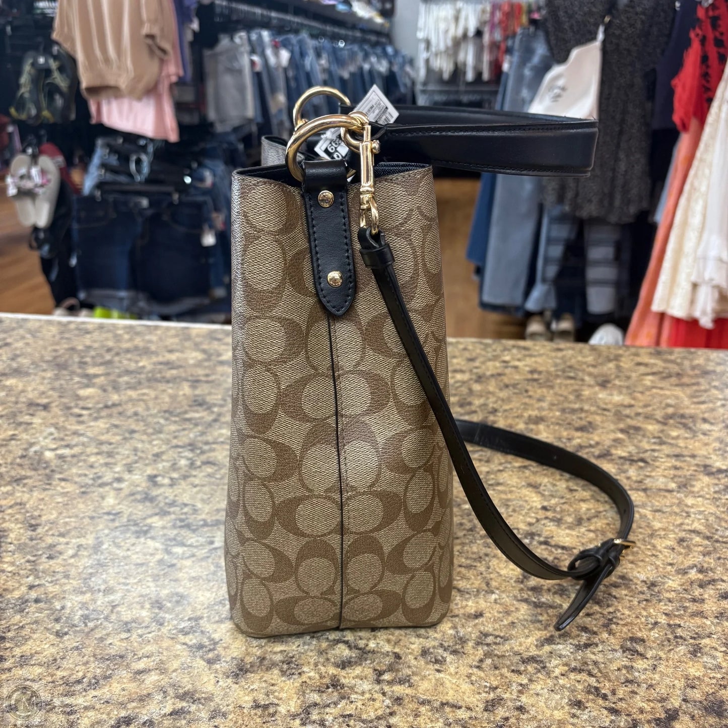 Handbag Designer By Coach, Size: Medium