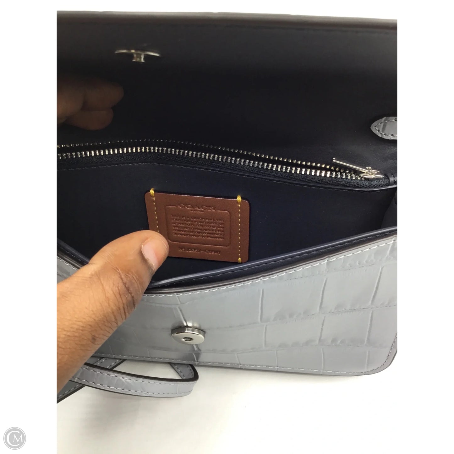 Crossbody Designer By Coach, Size: Small
