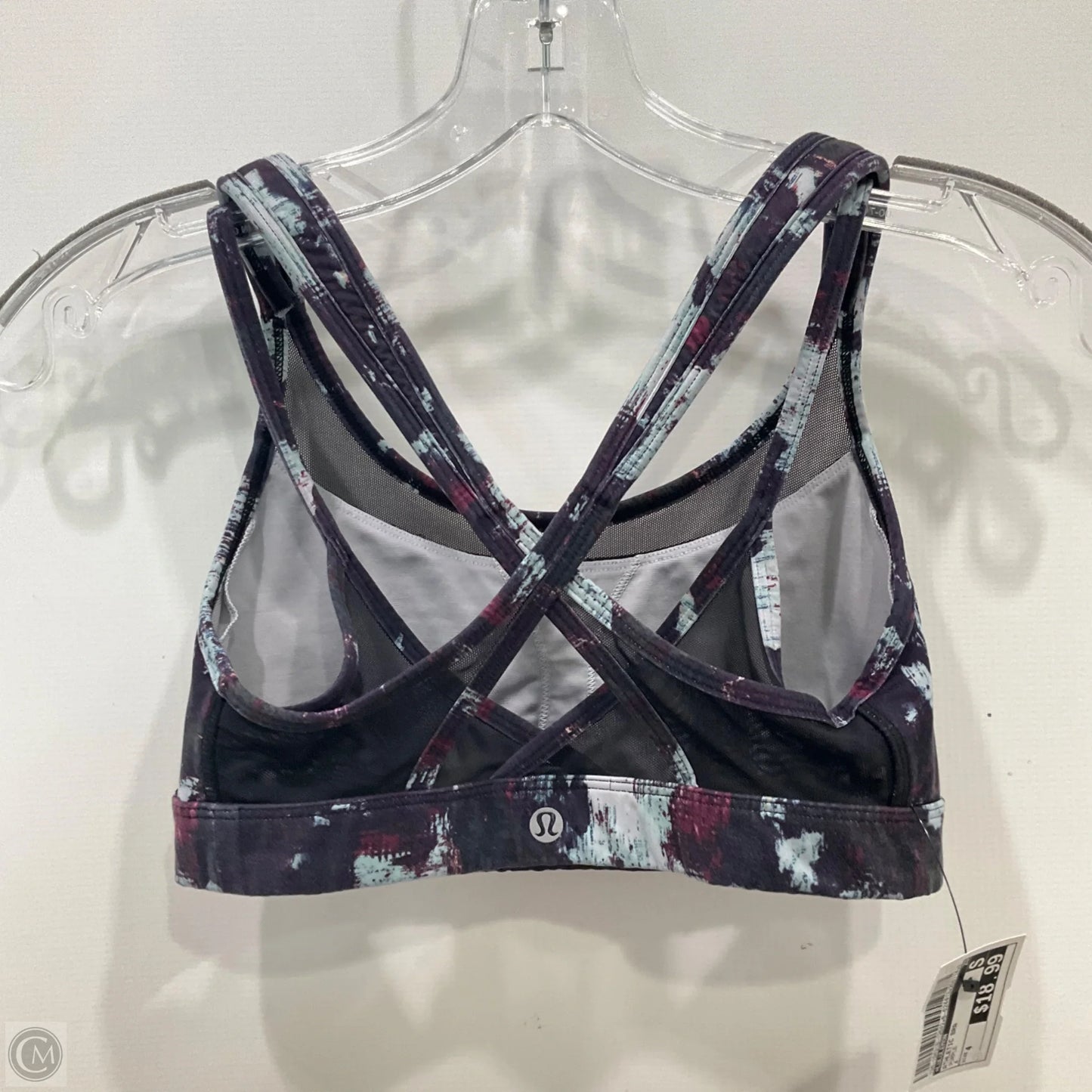 Athletic Bra By Lululemon In Purple, Size: 6