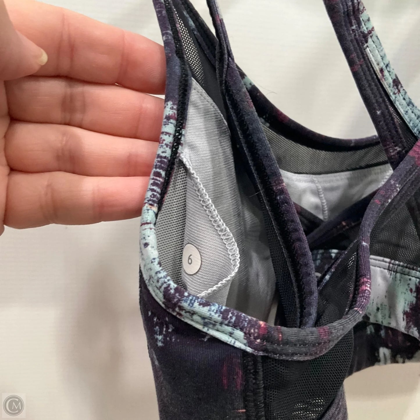Athletic Bra By Lululemon In Purple, Size: 6
