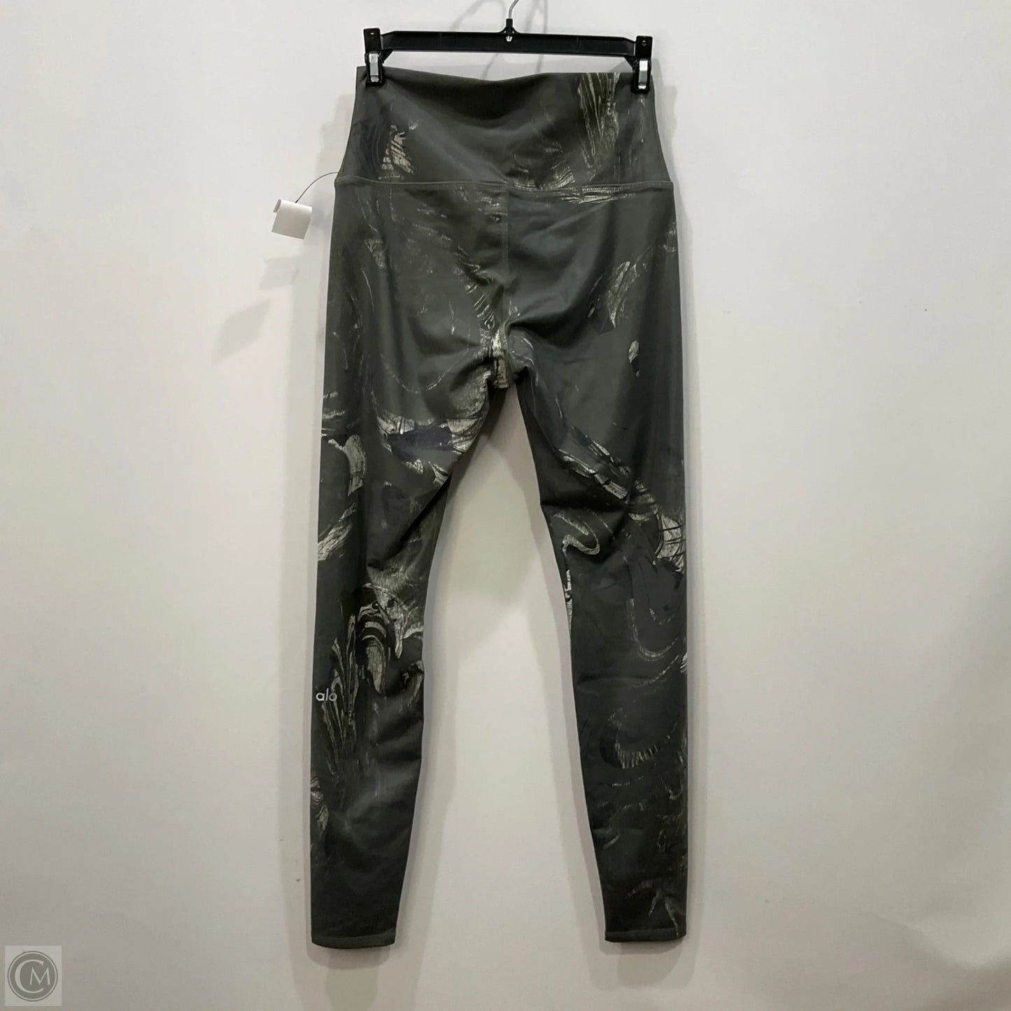 Athletic Leggings By Alo In Green, Size: S
