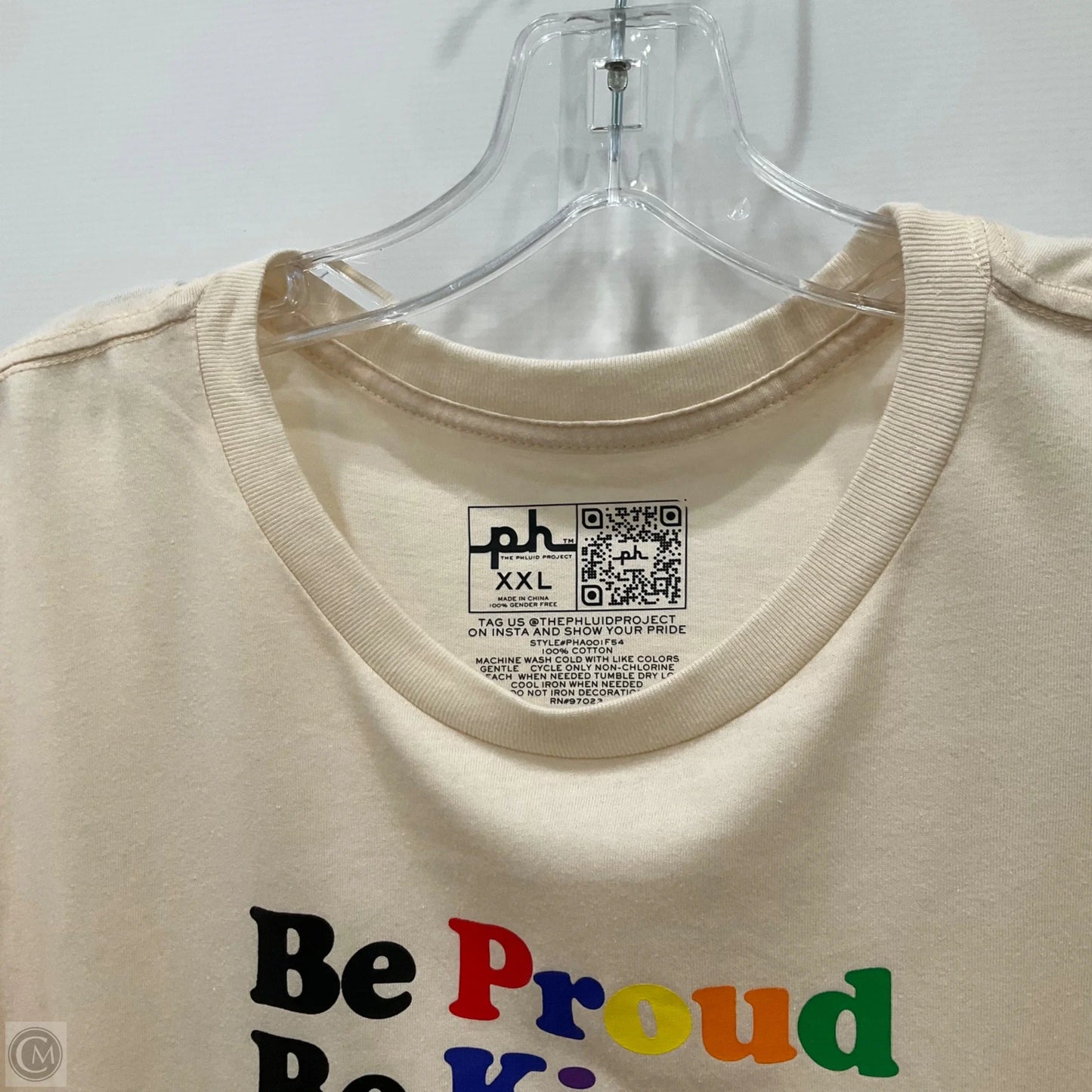 Top Short Sleeve By The Phluid Project In White, Size: Xxl