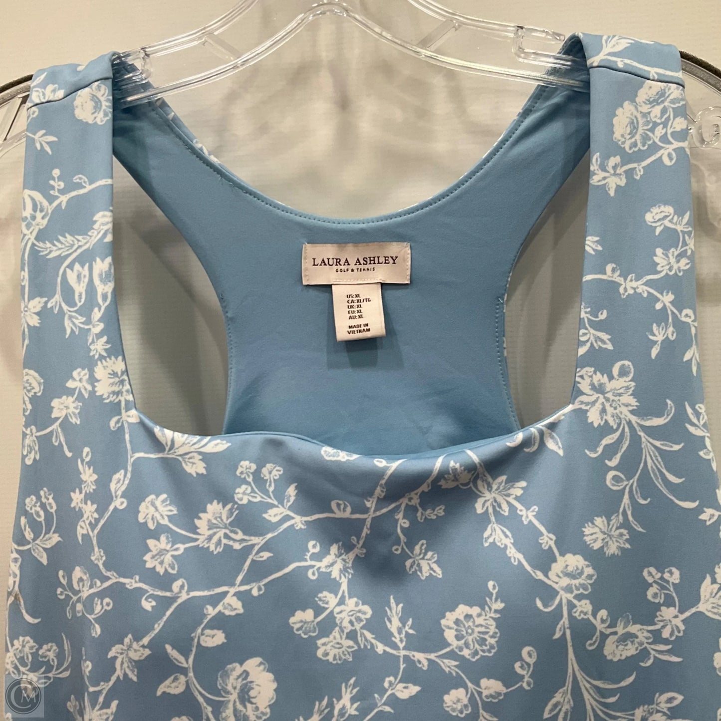 Athletic Dress By Laura Ashley In Blue, Size: Xl