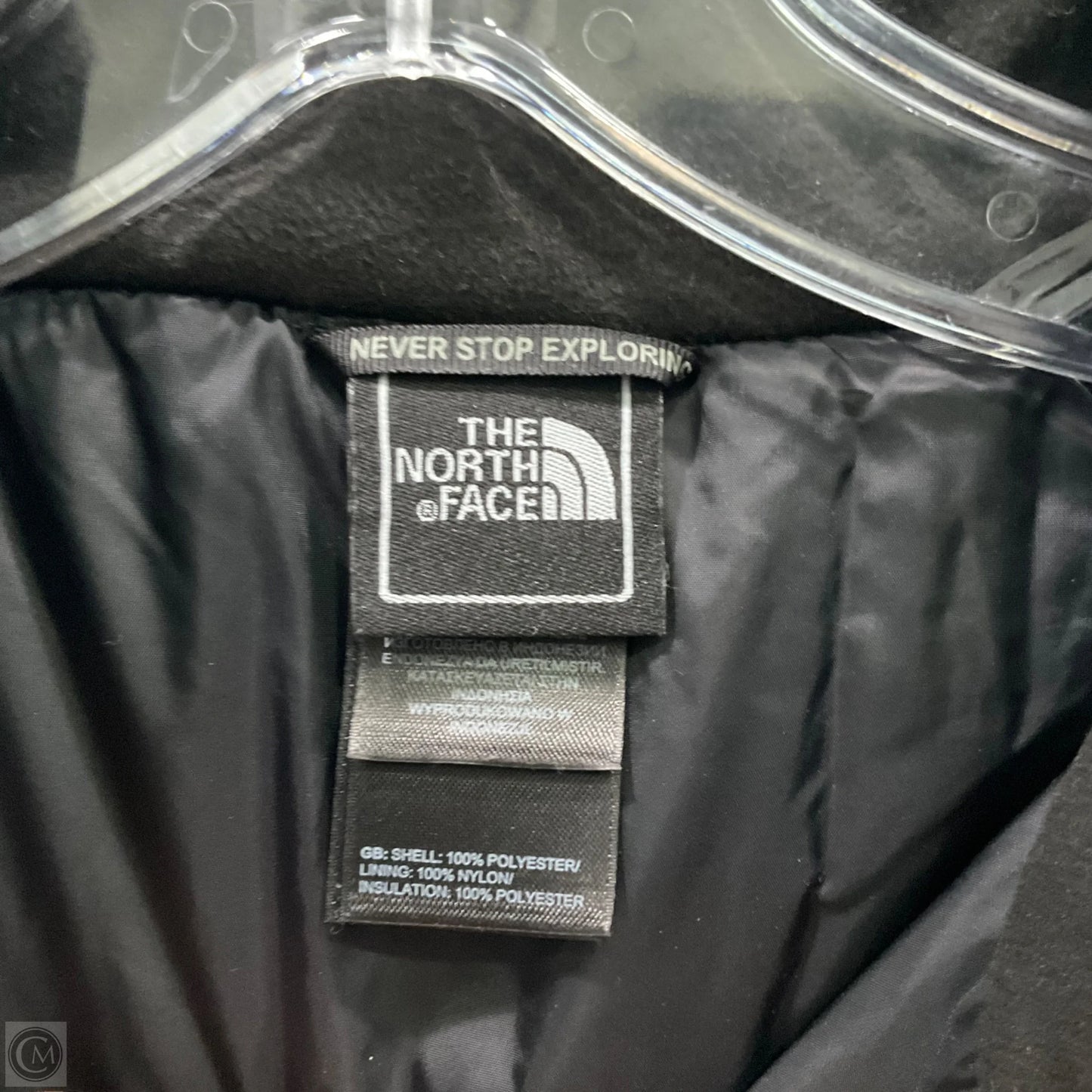 Jacket Windbreaker By The North Face In Black, Size: M