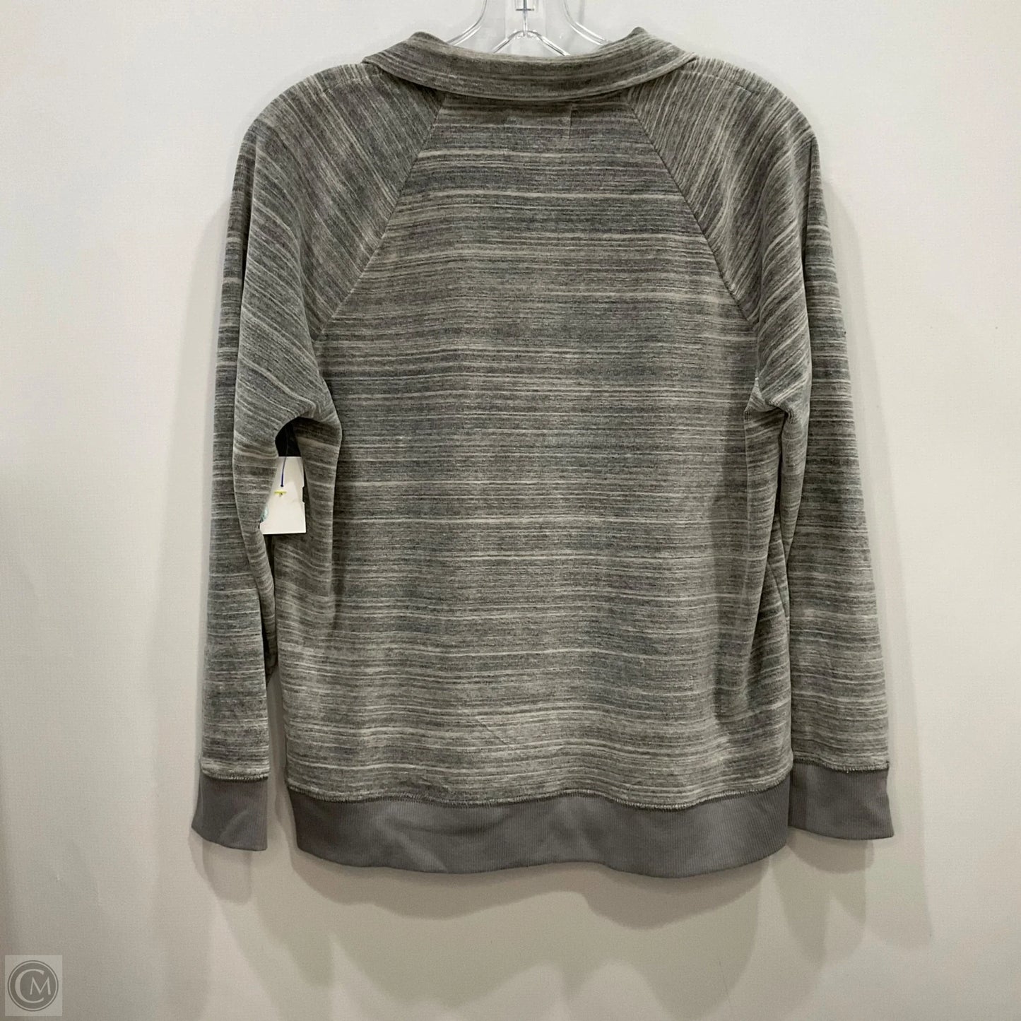 Top Long Sleeve By Madewell In Grey, Size: S