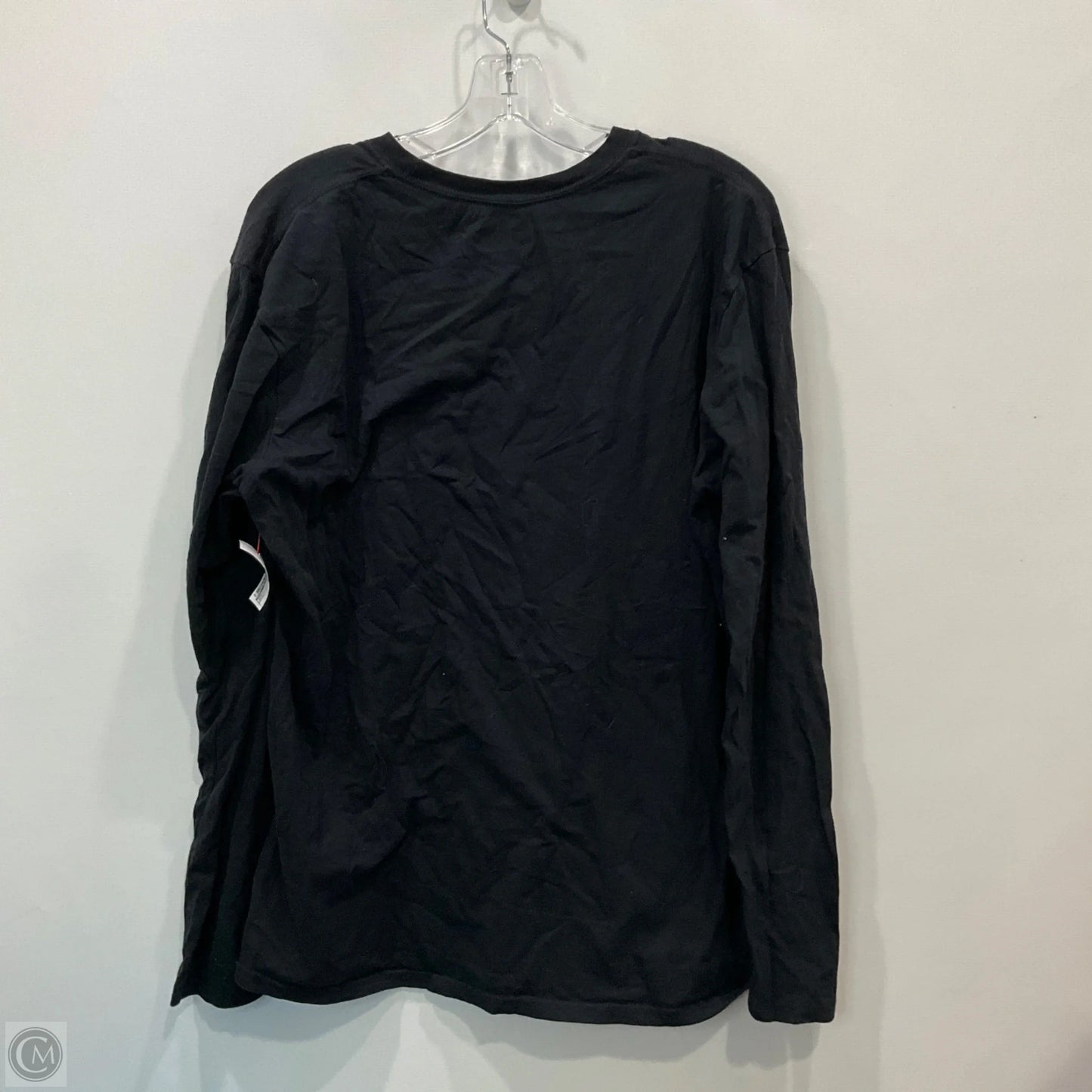 Top Long Sleeve By Nfl In Black, Size: L