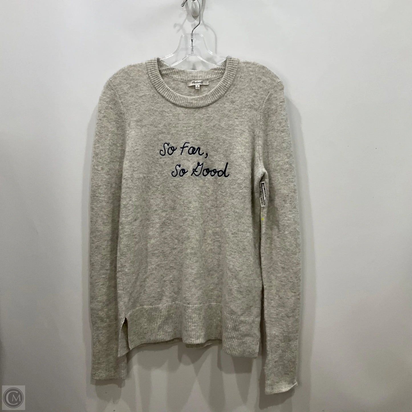 Sweater By Madewell In Grey, Size: M