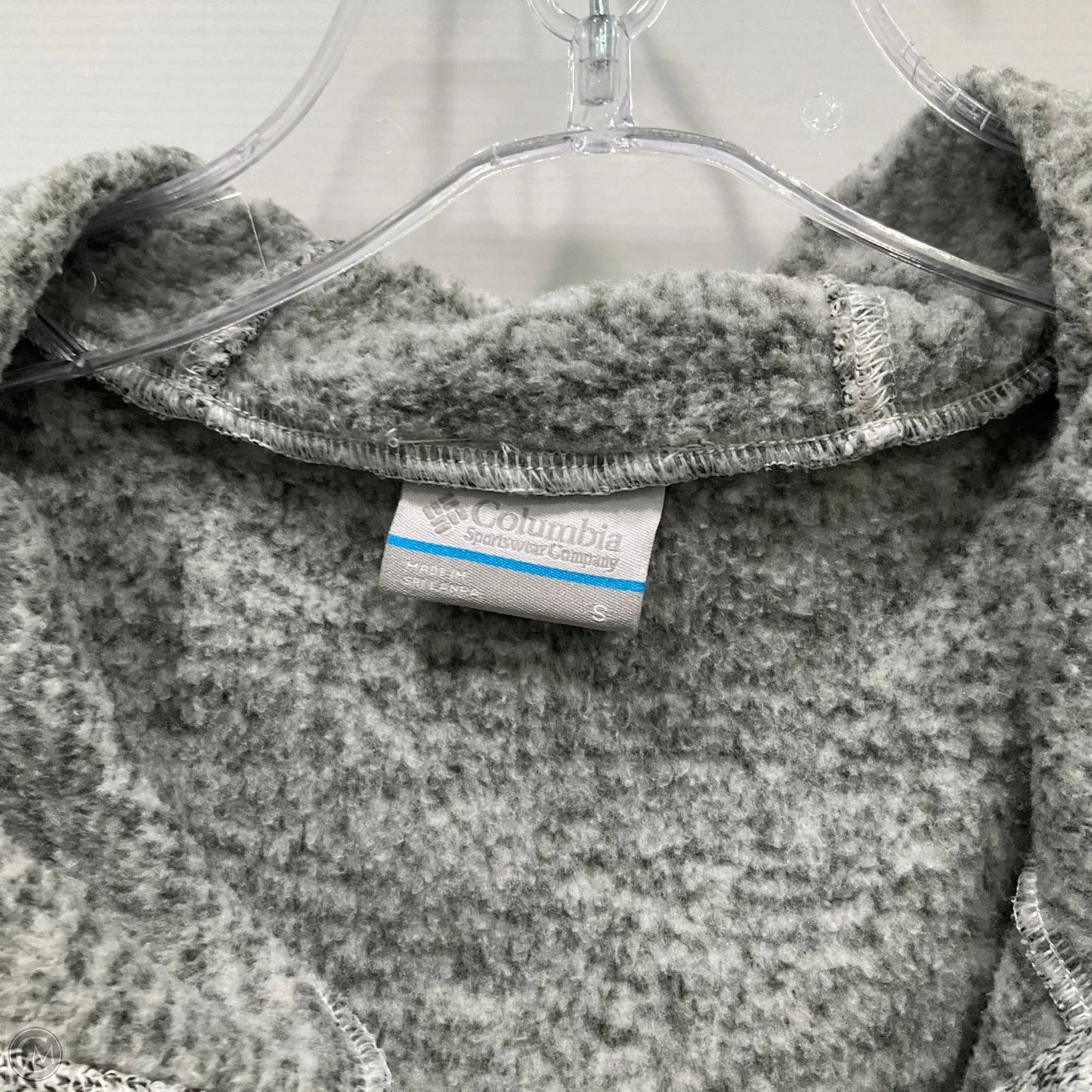 Sweatshirt Hoodie By Columbia In Grey, Size: S