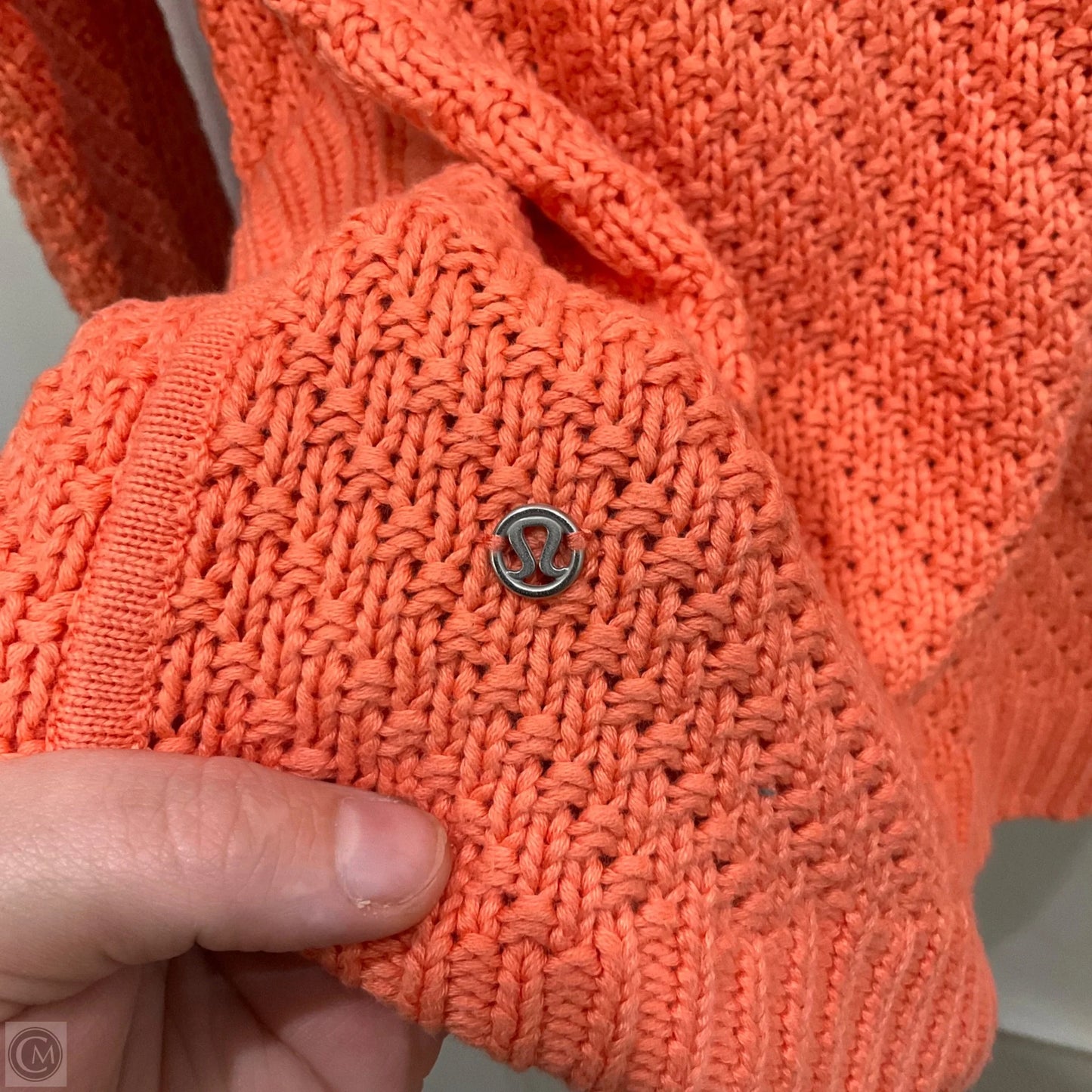 Cardigan By Lululemon In Orange, Size: S