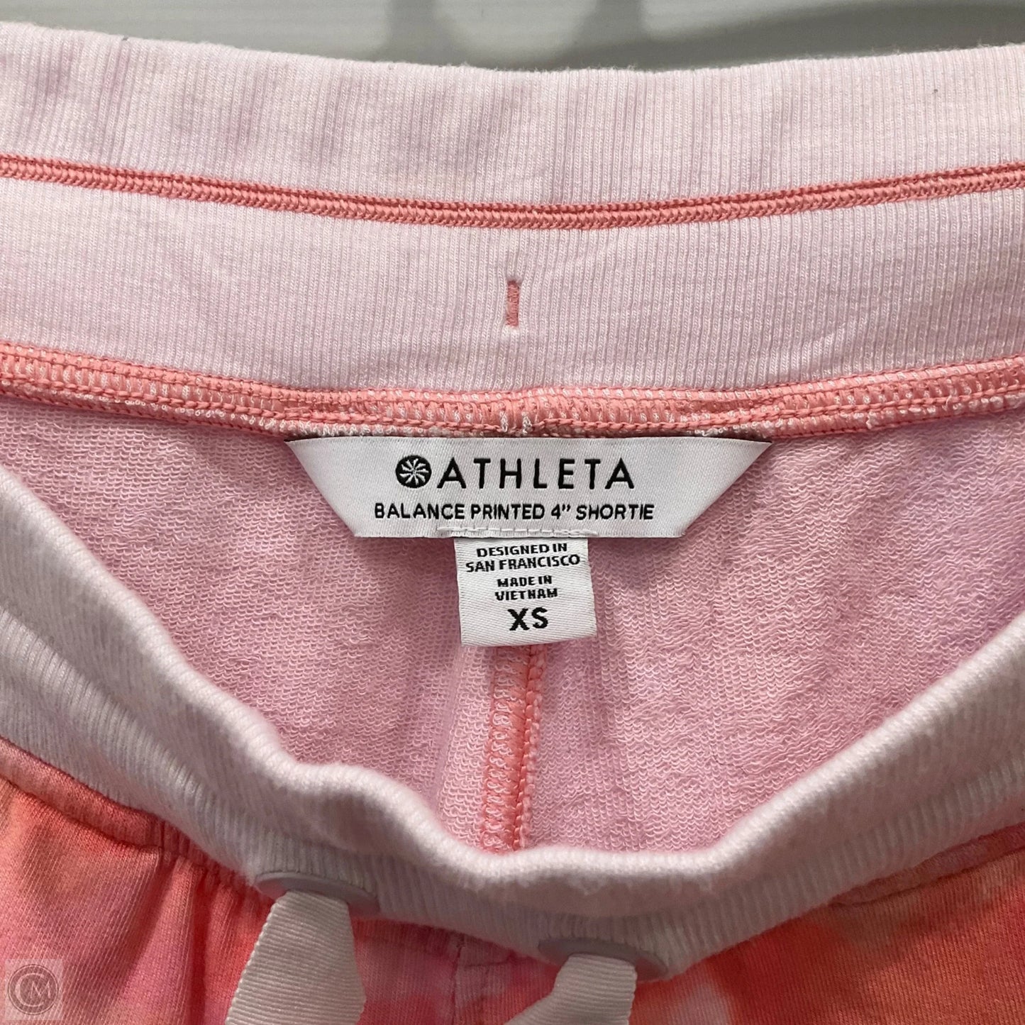 Athletic Shorts By Athleta In Tie Dye Print, Size: Xs