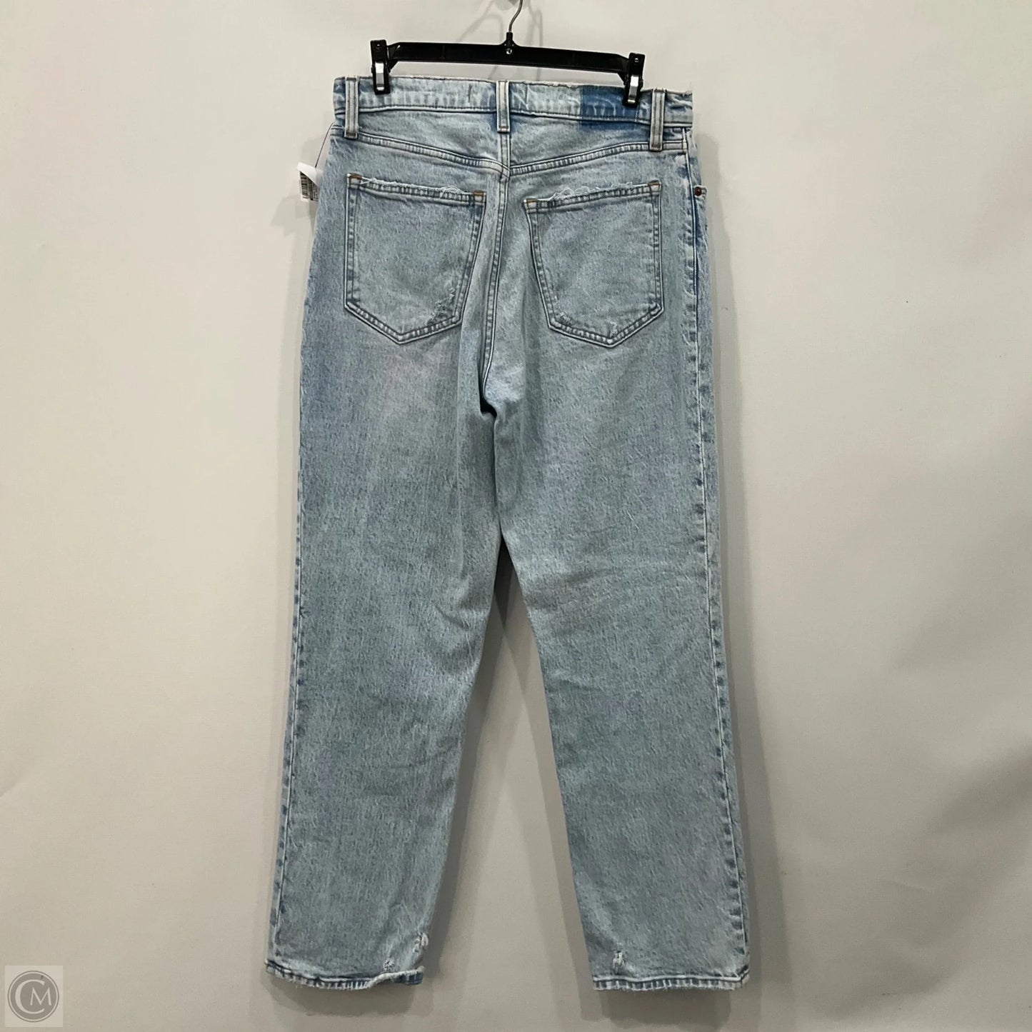 Jeans Straight By Abercrombie And Fitch In Blue Denim, Size: 6