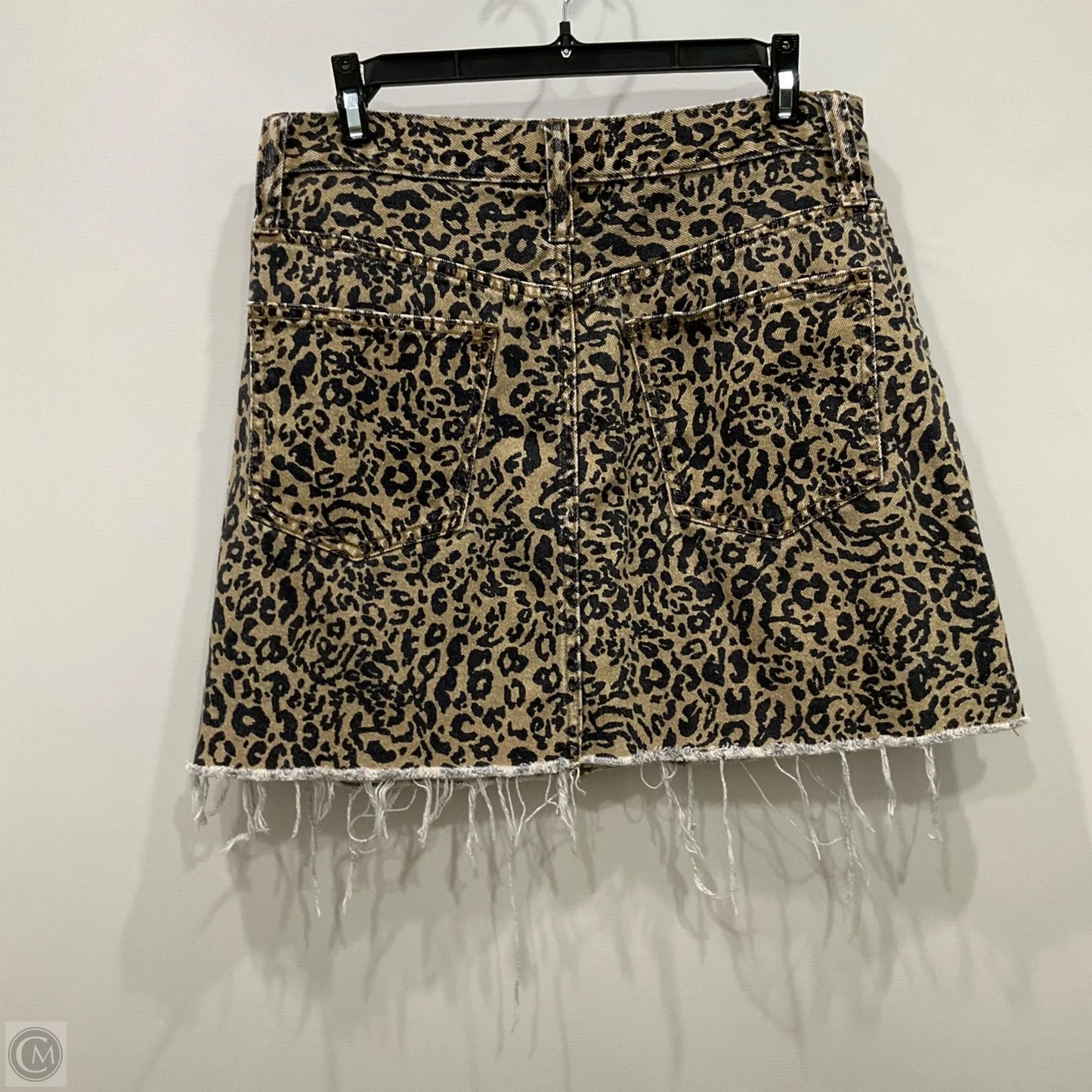 Skirt Mini & Short By Madewell In Animal Print, Size: 6