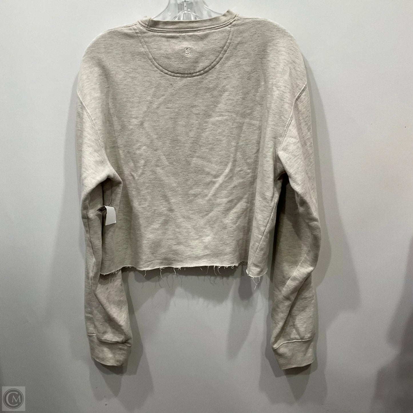Sweatshirt Crewneck By Clothes Mentor In Grey, Size: M