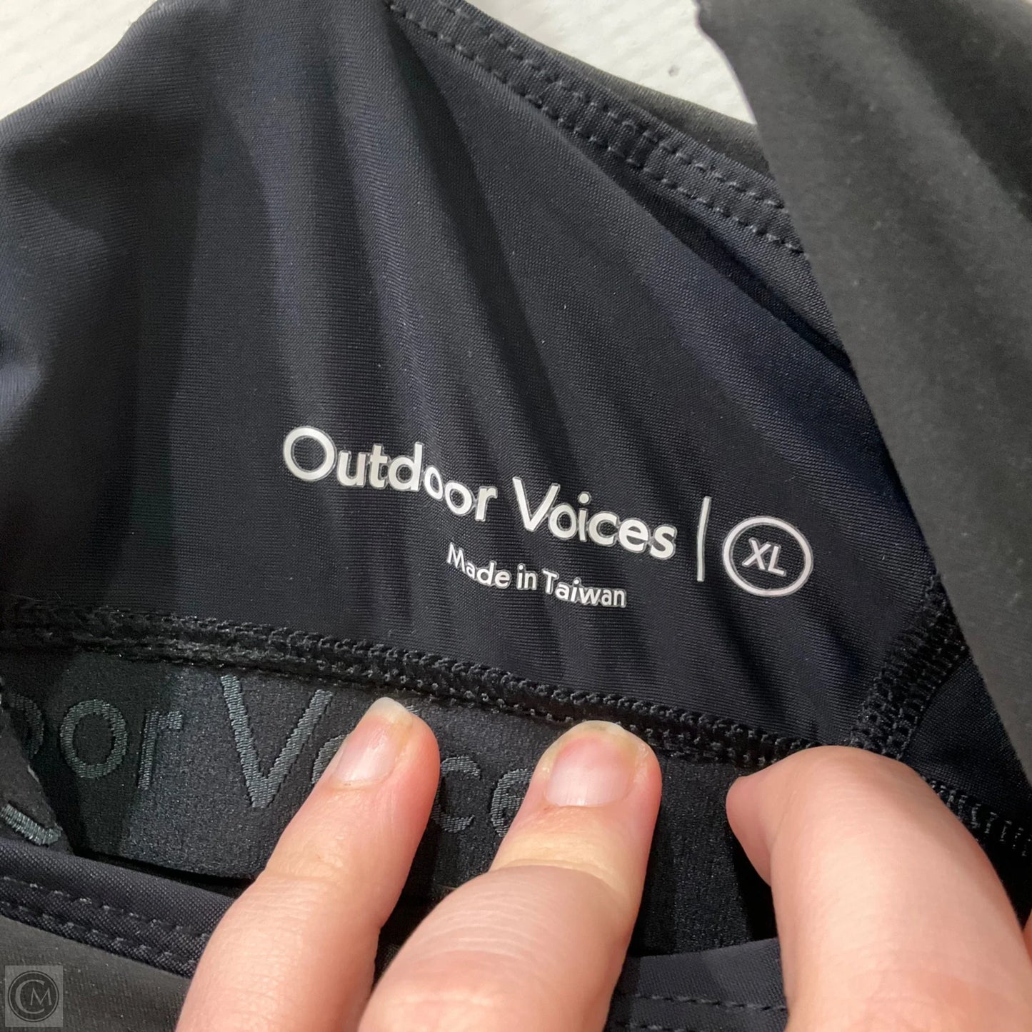 Romper By Outdoor Voices In Black, Size: Xl