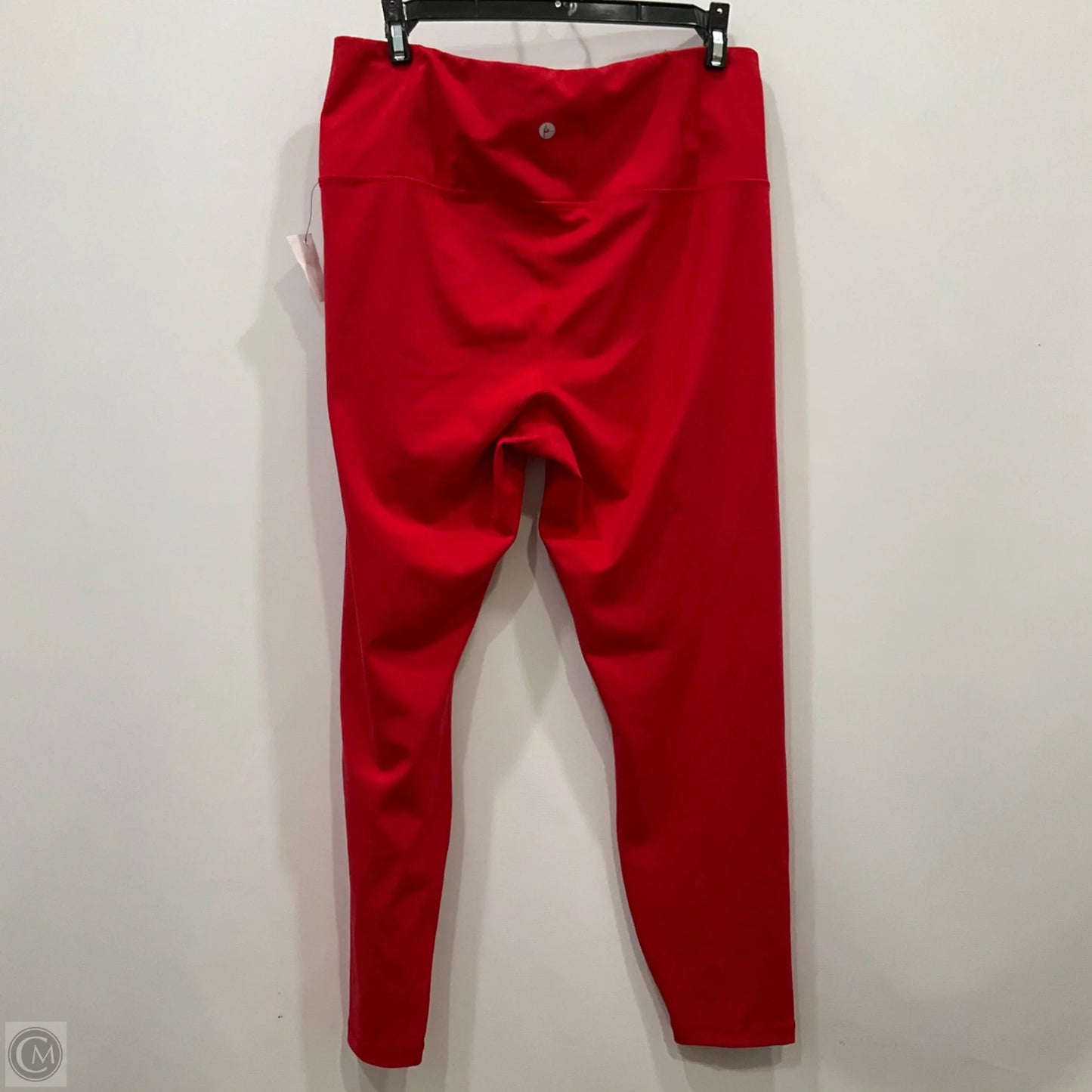 Athletic Leggings By 90 Degrees By Reflex In Red, Size: Xl