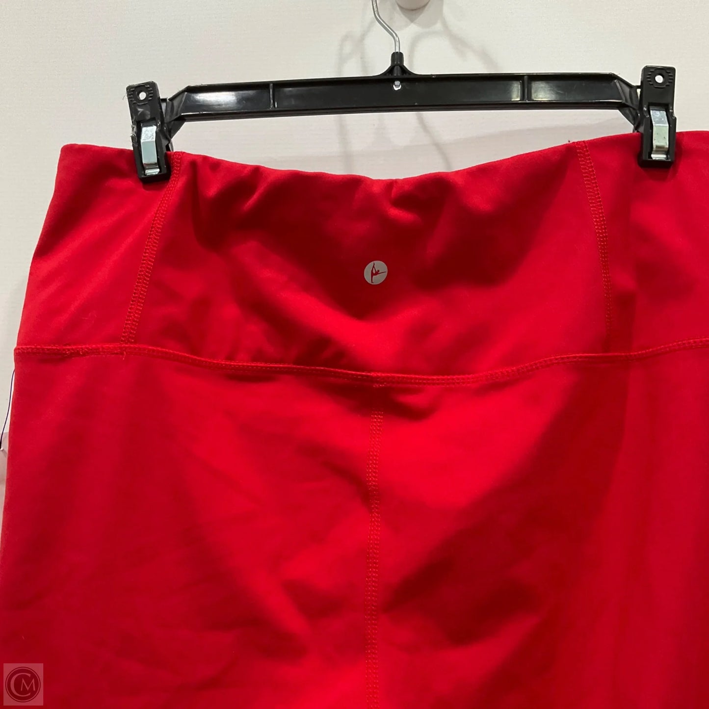 Athletic Leggings By 90 Degrees By Reflex In Red, Size: Xl