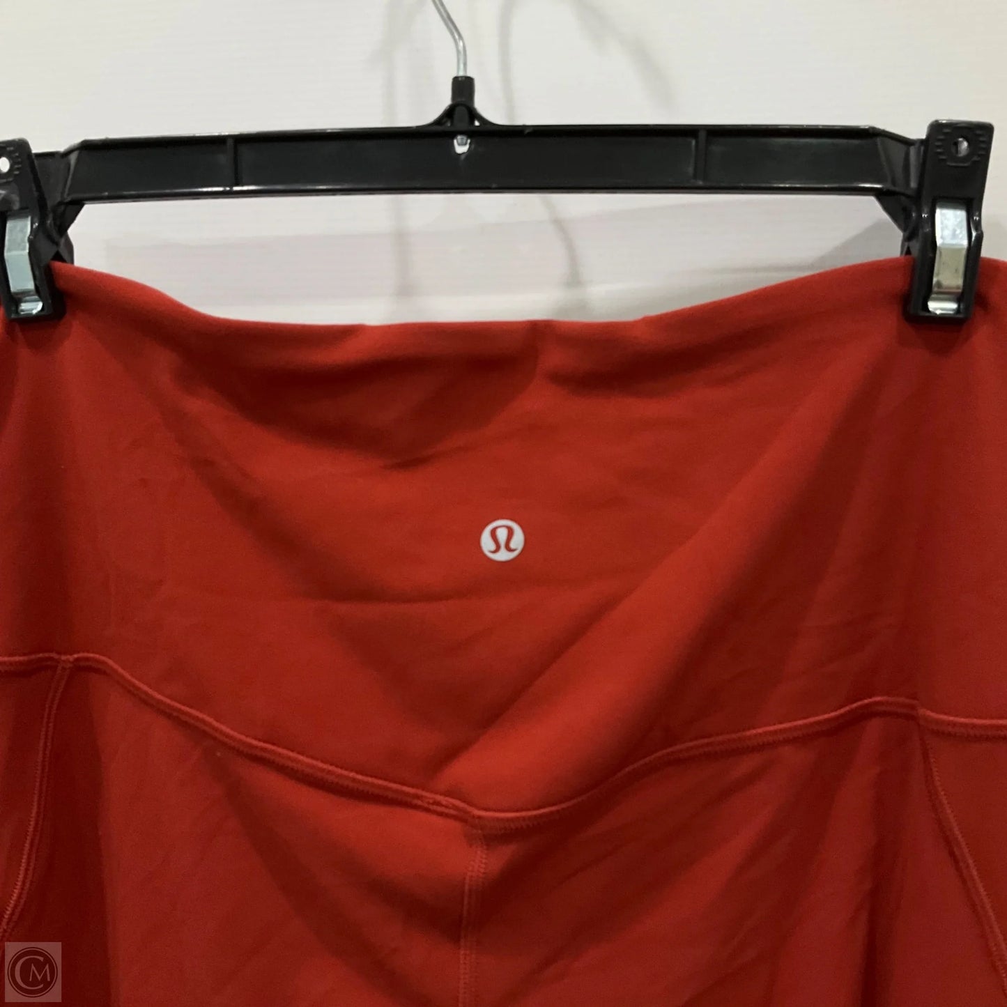 Athletic Leggings By Lululemon In Red, Size: 12
