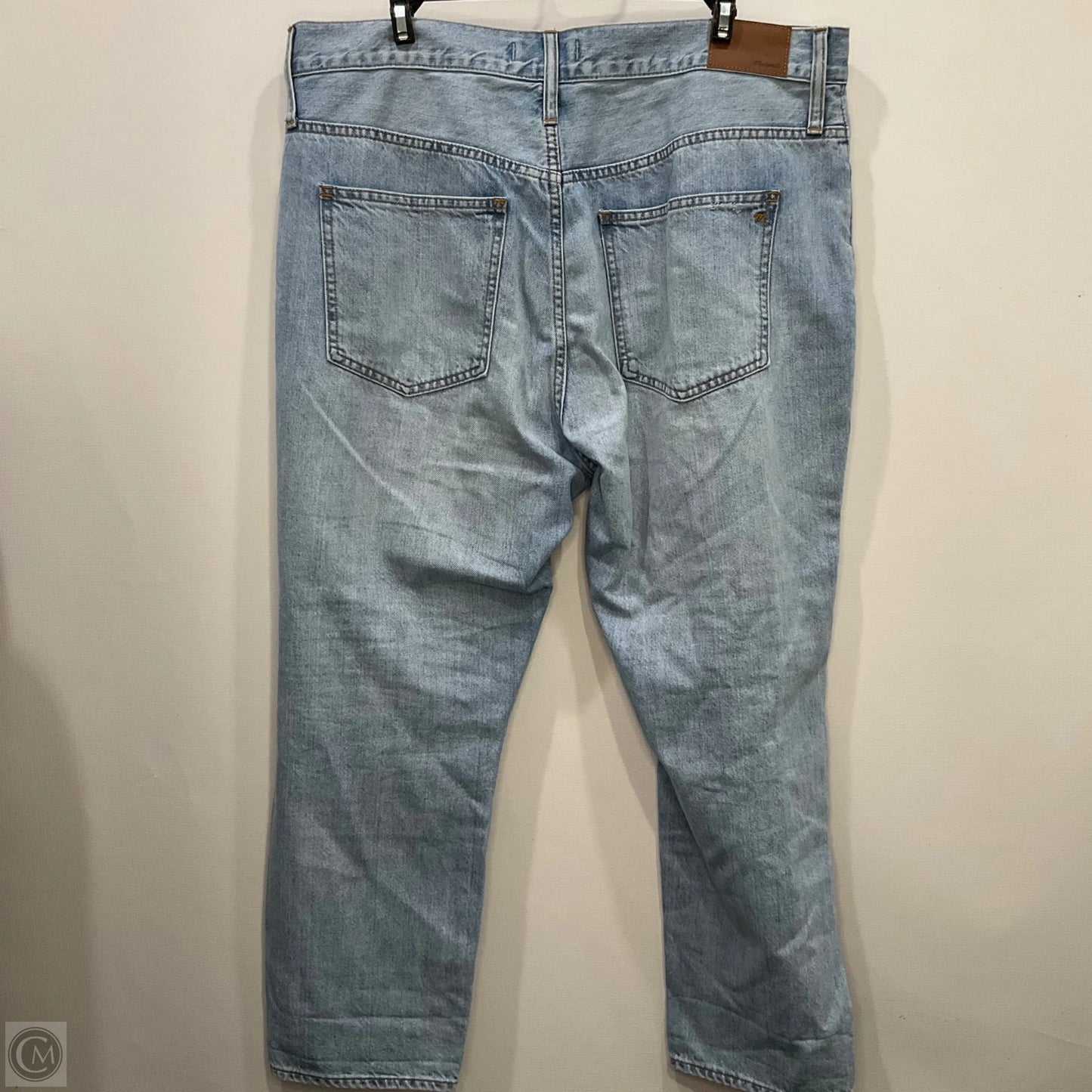 Jeans Boot Cut By Madewell In Blue Denim, Size: 16