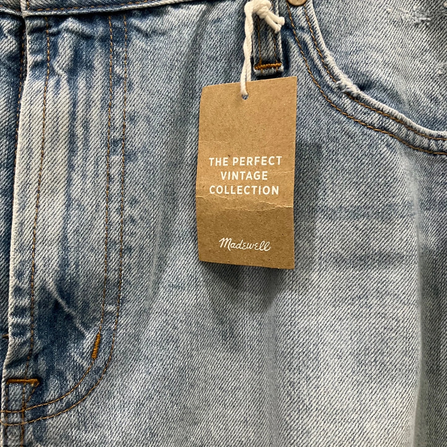 Jeans Boot Cut By Madewell In Blue Denim, Size: 16
