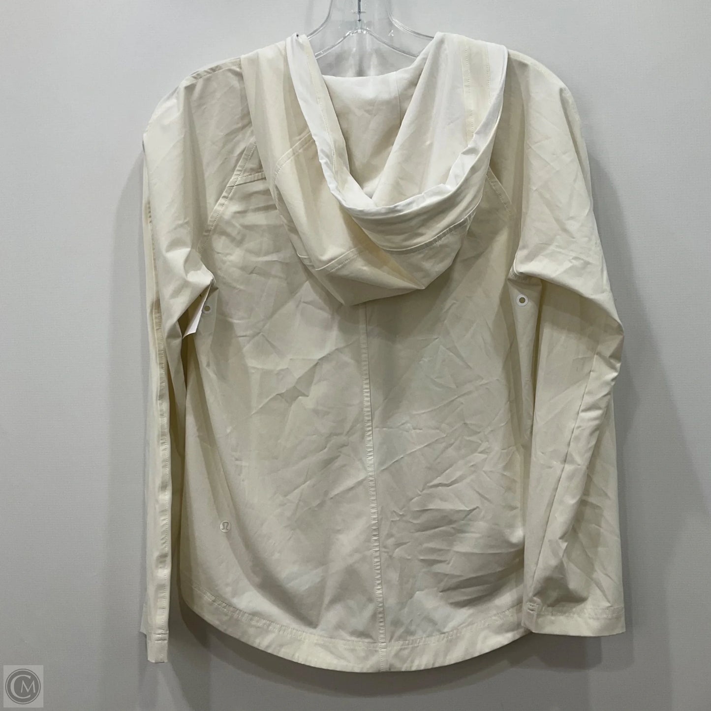 Athletic Jacket By Lululemon In Beige, Size: 4