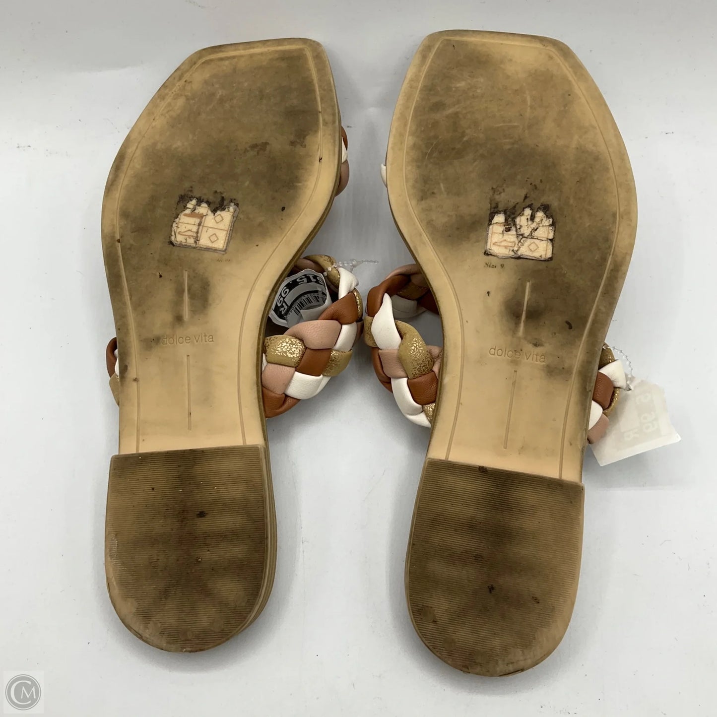 Sandals Flats By Dolce Vita In Tan, Size: 9