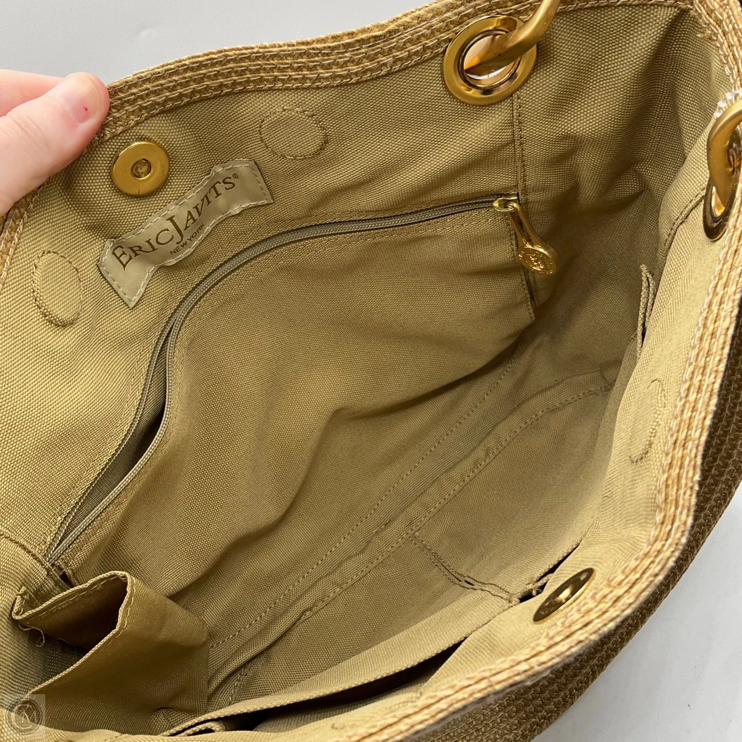 Handbag By Eric Javitz, Size: Medium