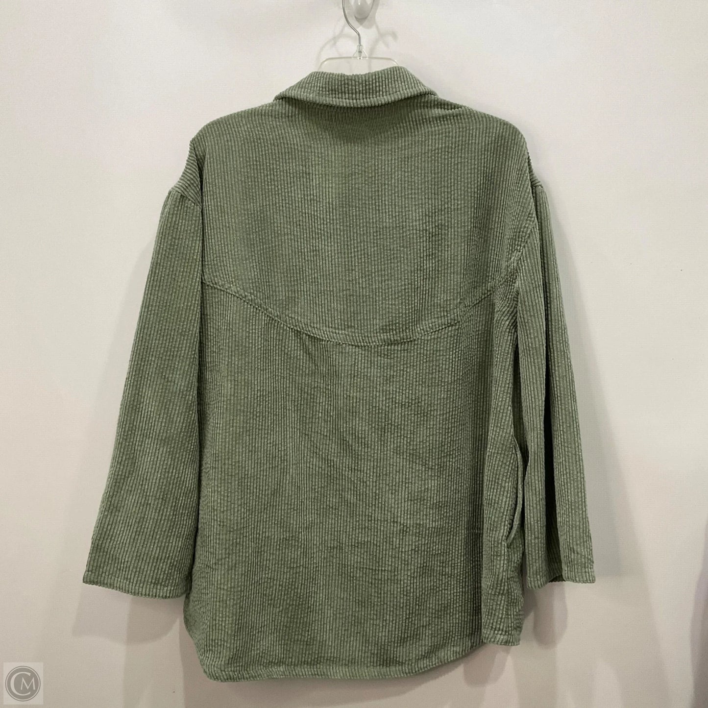 Top Long Sleeve By The Native One In Green, Size: S