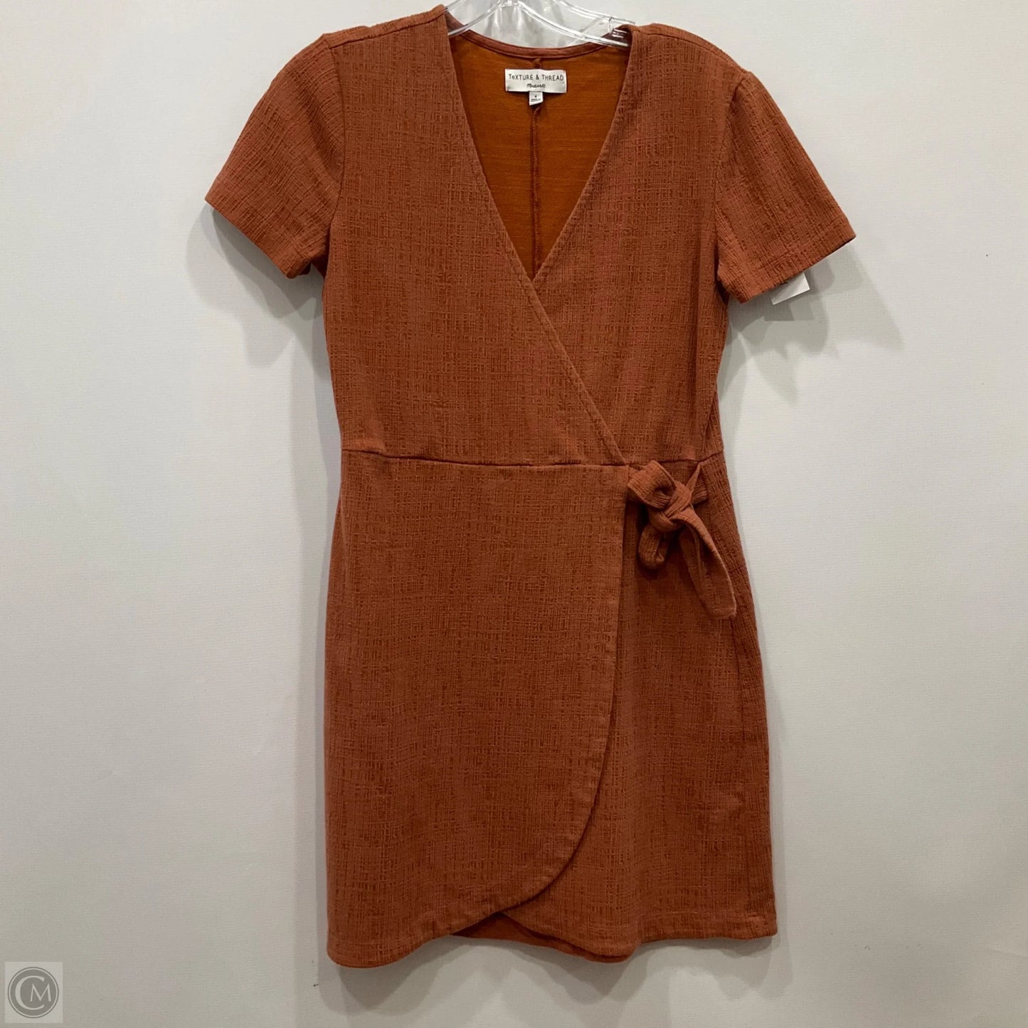 Dress Casual Midi By Clothes Mentor In Orange, Size: S