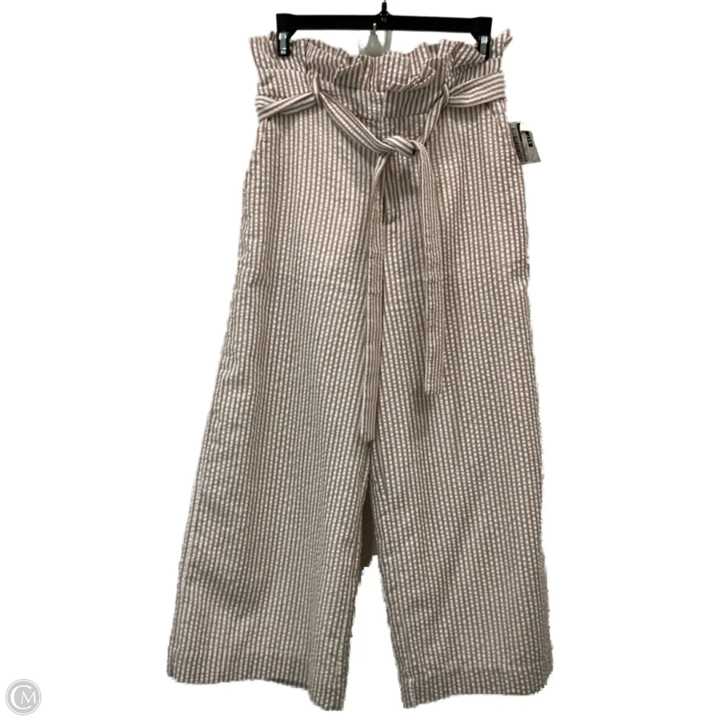 Pants Linen By English Factory In Striped Pattern, Size: S