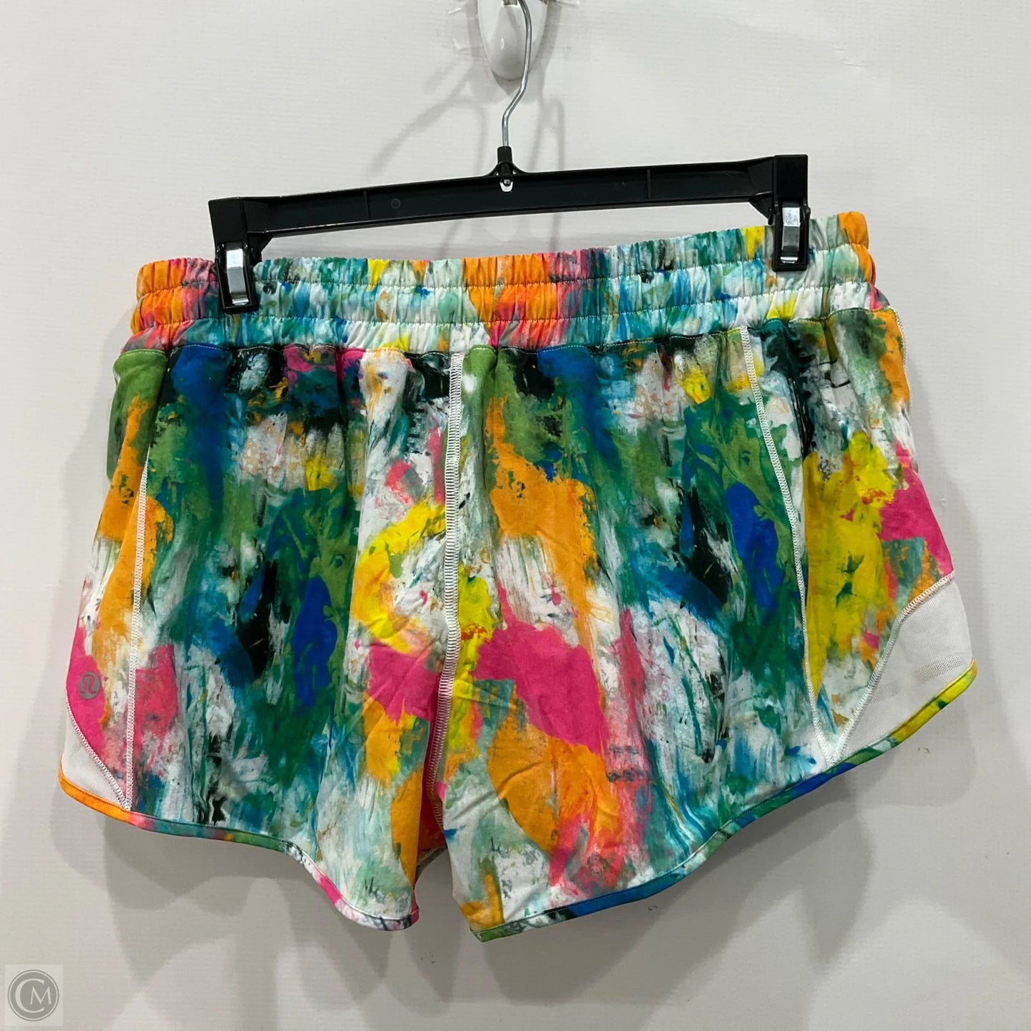 Athletic Shorts By Lululemon In Multi-colored, Size: 10