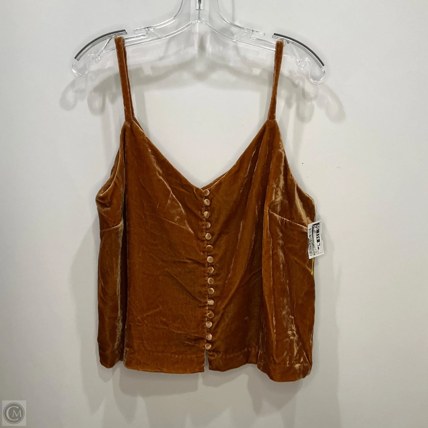 Top Sleeveless By Madewell In Brown, Size: L