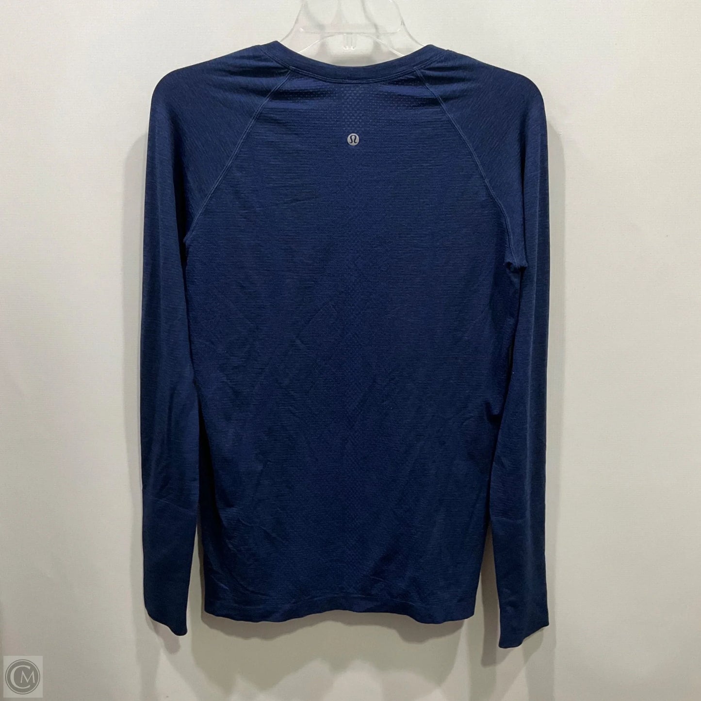Athletic Top Long Sleeve Crewneck By Lululemon In Navy, Size: 6
