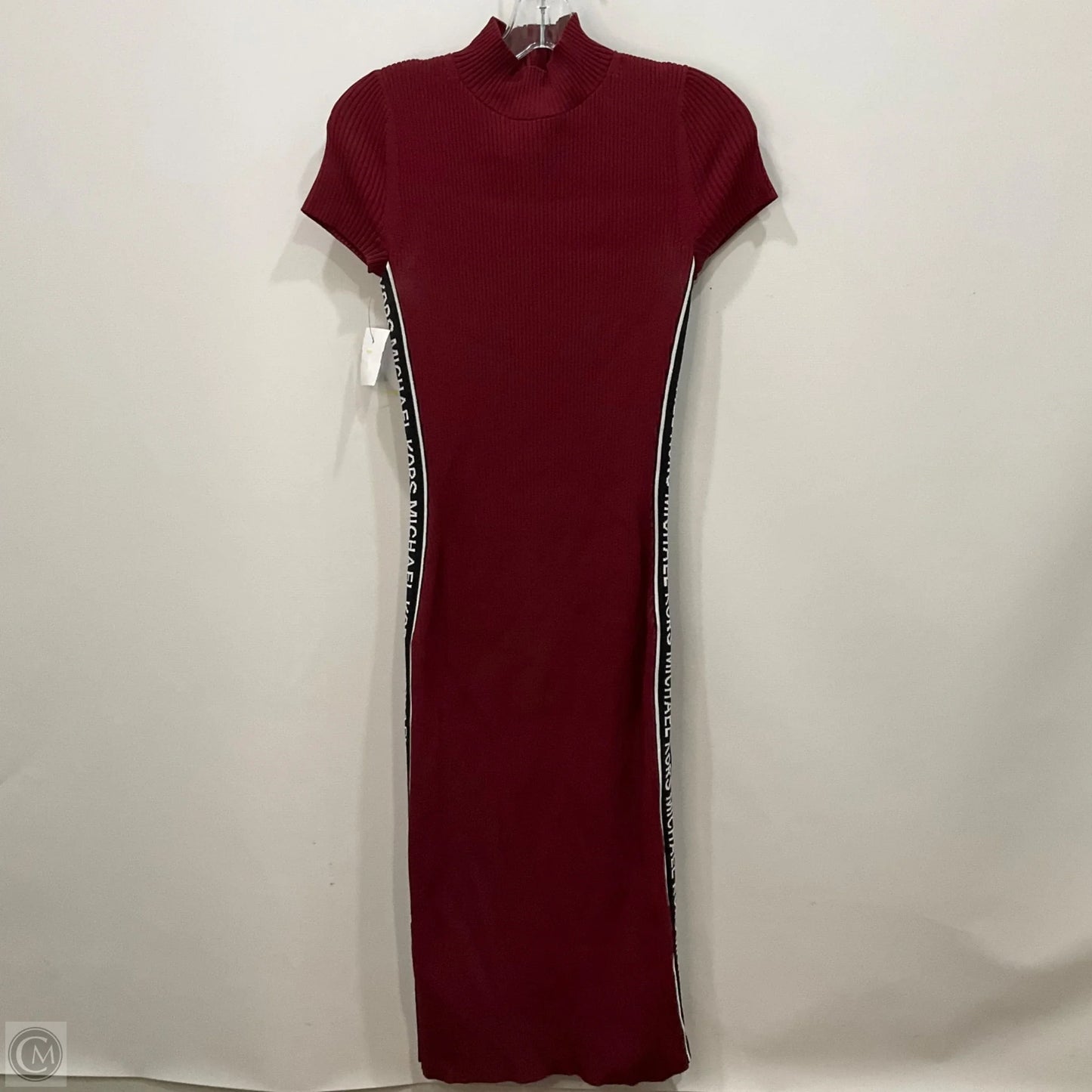 Dress Casual Midi By Michael By Michael Kors In Red, Size: Xs