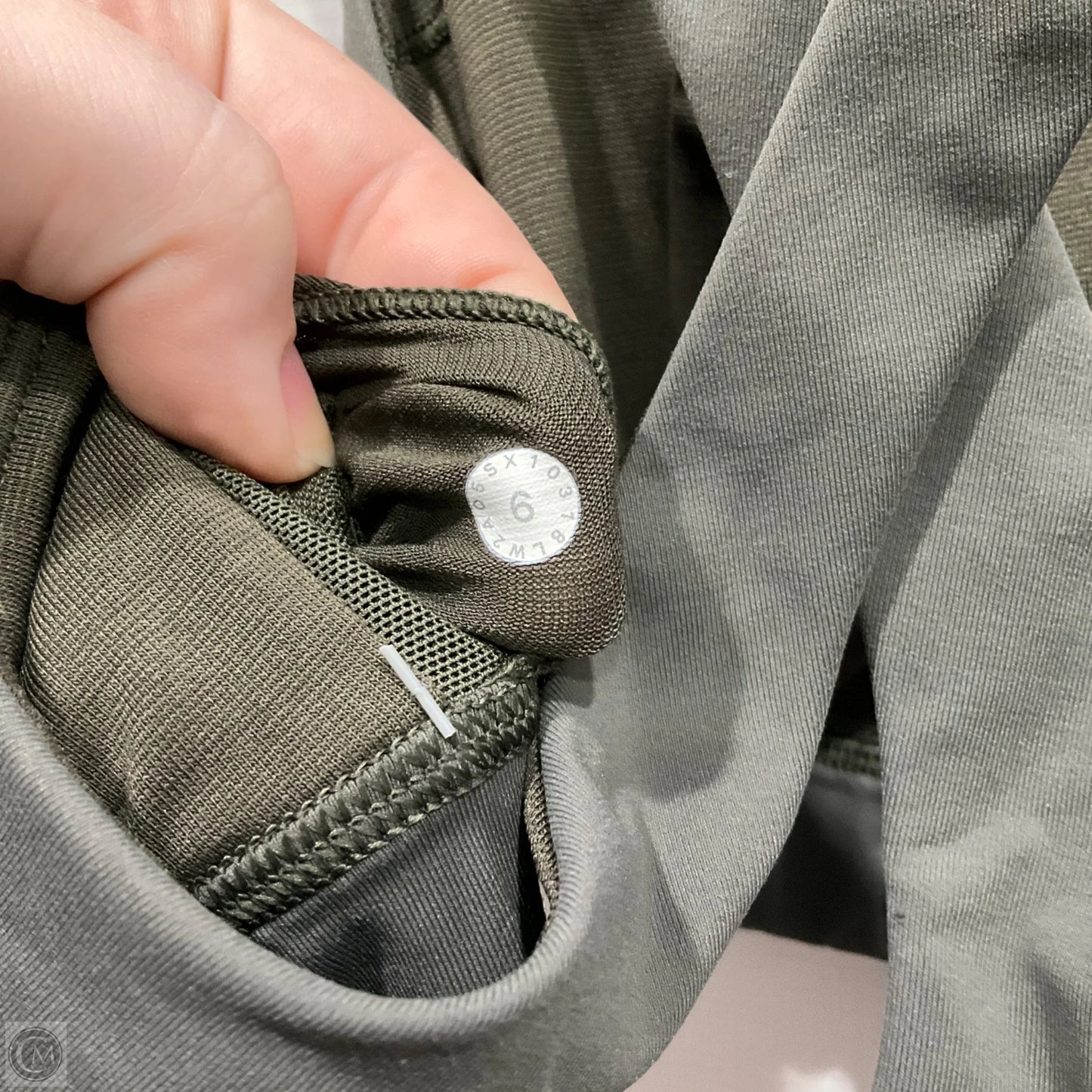Athletic Bra By Lululemon In Green, Size: 6