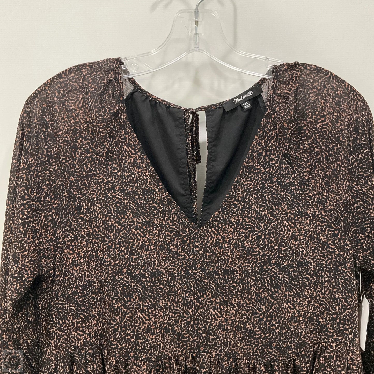 Dress Casual Short By Madewell In Animal Print, Size: Xxs