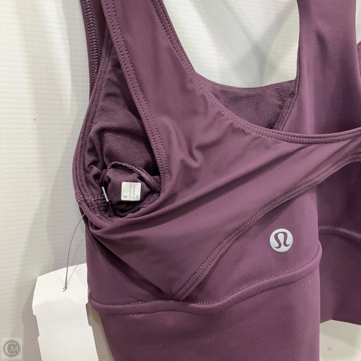 Athletic Bra By Lululemon In Purple, Size: 4