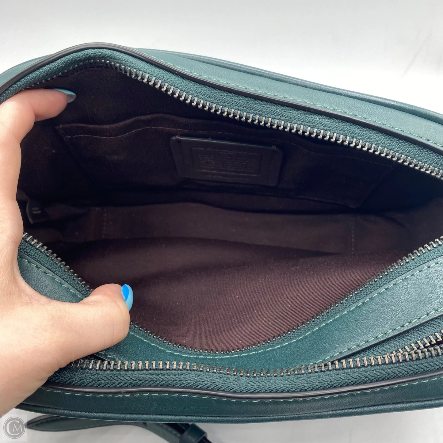 Crossbody Designer By Coach, Size: Medium
