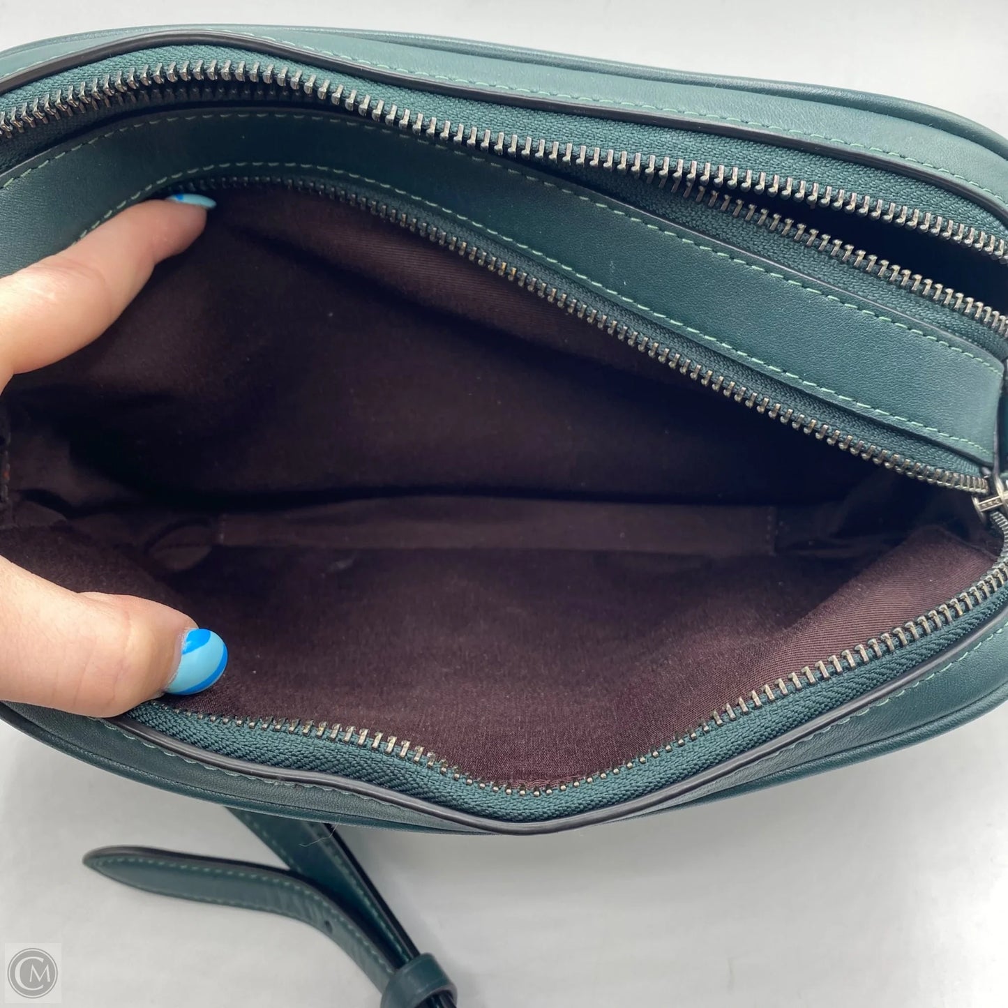 Crossbody Designer By Coach, Size: Medium