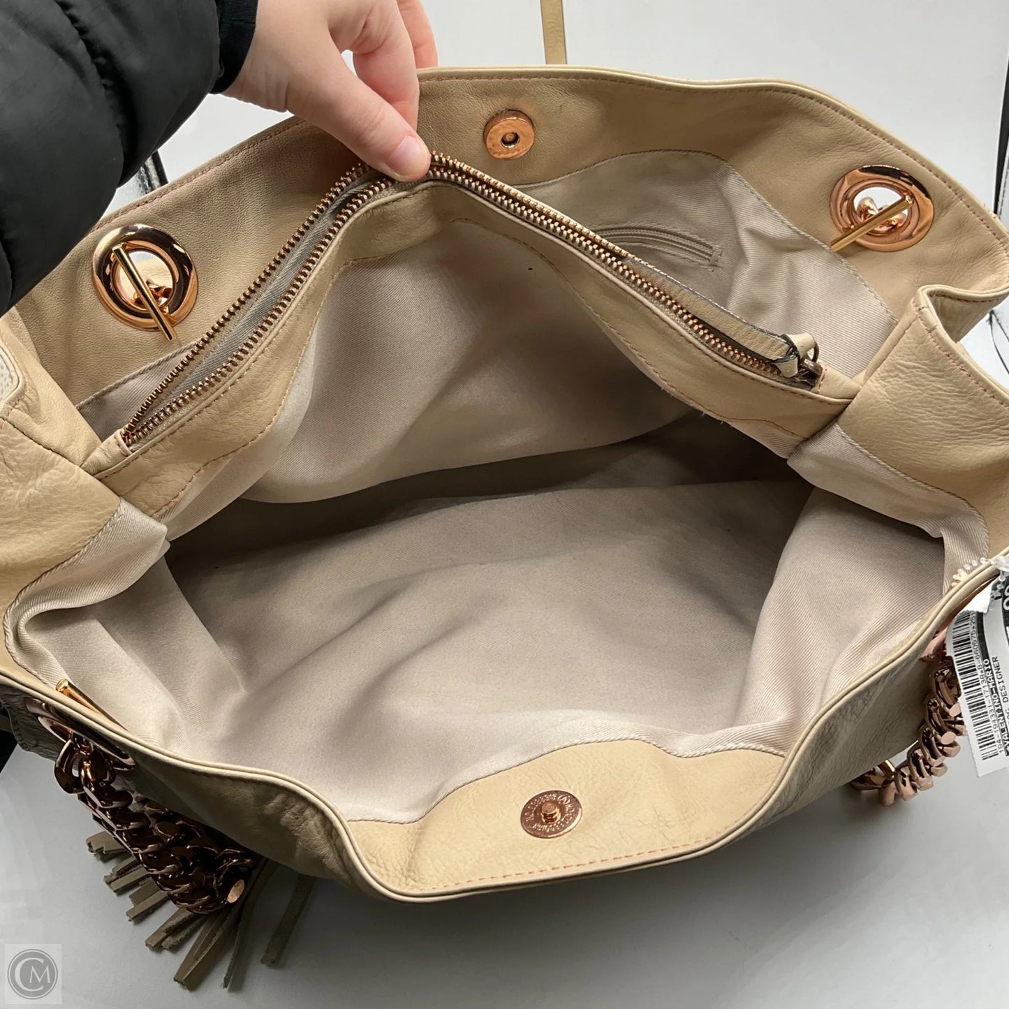 Handbag Designer By Valentino-mario, Size: Large