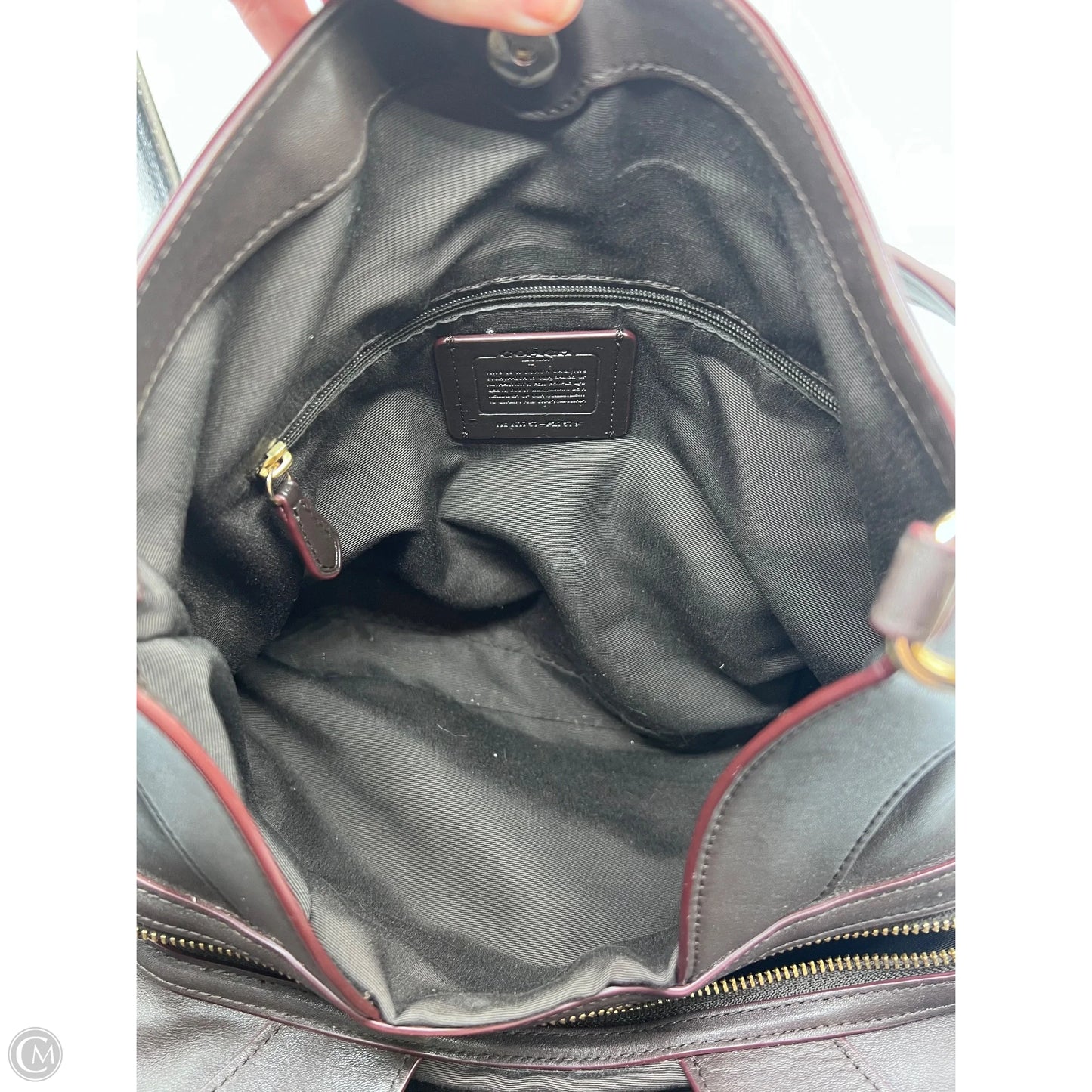 Handbag Designer By Coach, Size: Medium