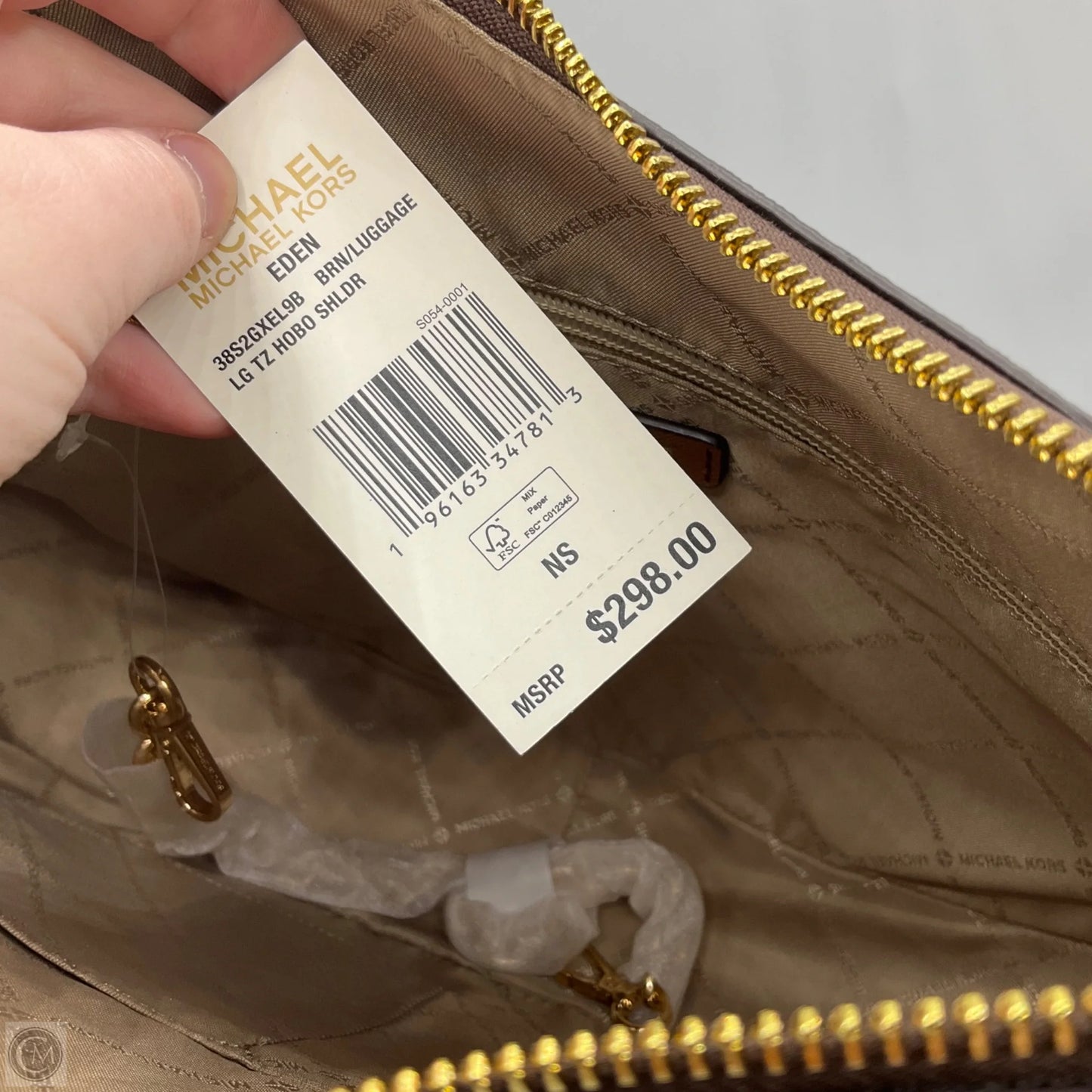 Handbag Designer By Michael Kors, Size: Large