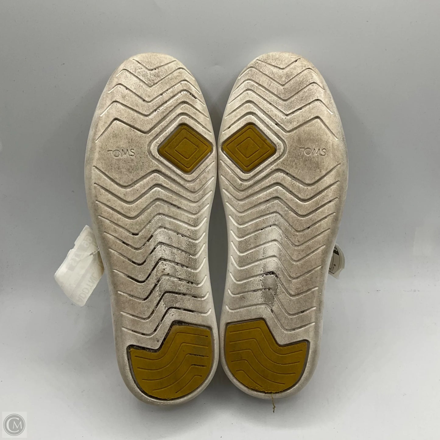 Shoes Flats By Toms In Yellow, Size: 8