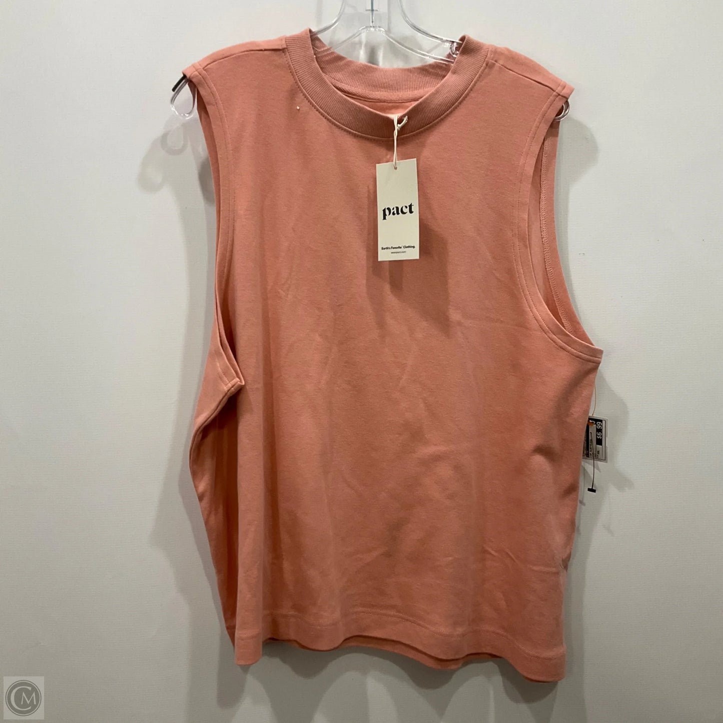 Top Sleeveless By Cmf In Pink, Size: Xxl