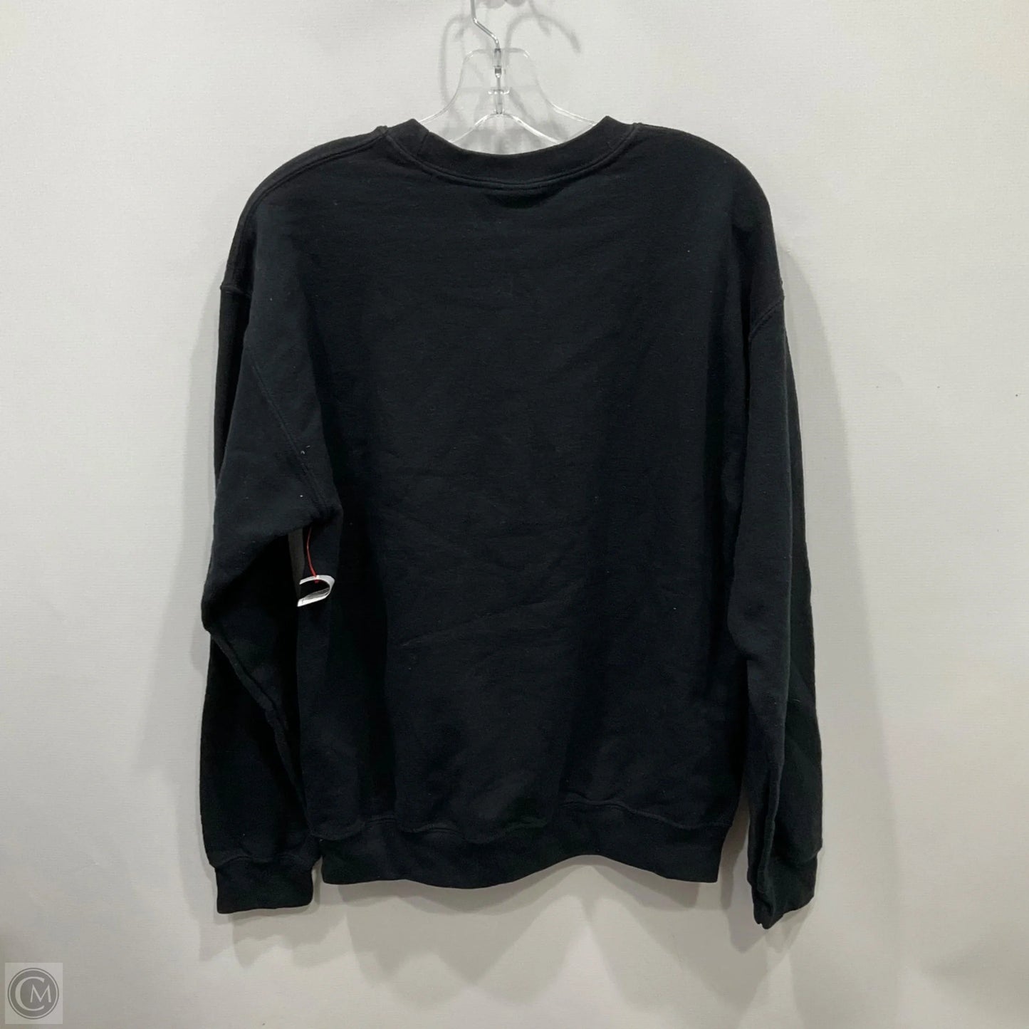 Sweatshirt Crewneck By Gildan In Black, Size: M